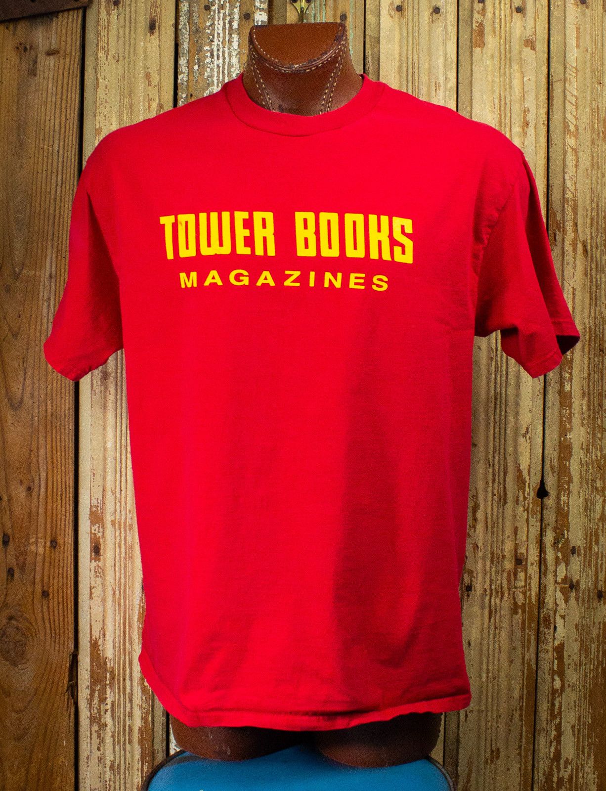 Vintage Tower Books LA Tour Graphic T Shirt 90s