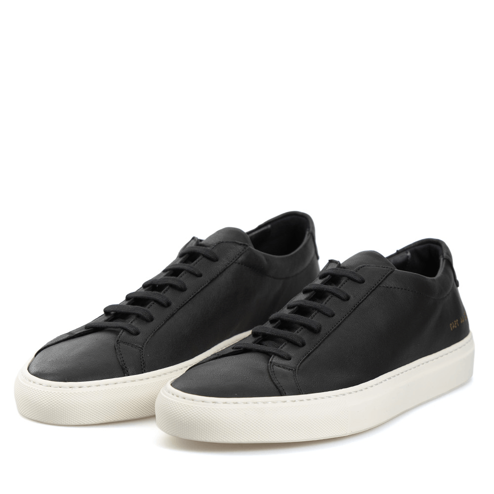 Common Projects Common Projects Achilles Premium Black White 2572 7547 US 9 Size US 9 / EU 42 - 1 Thumbnail