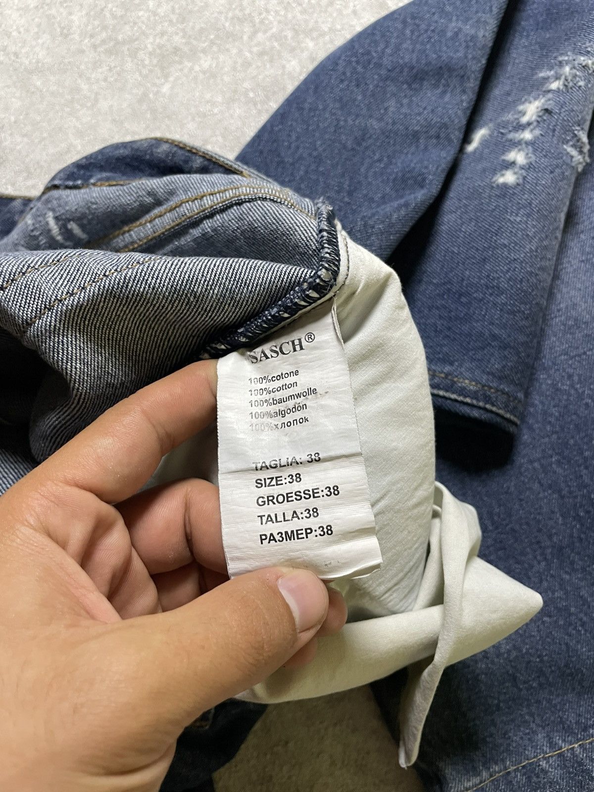 If Six Was Nine LGB IfSixWasNine Vintage Bootcut Distress Faded Jeans Size US 38 / EU 54 - 9 Thumbnail