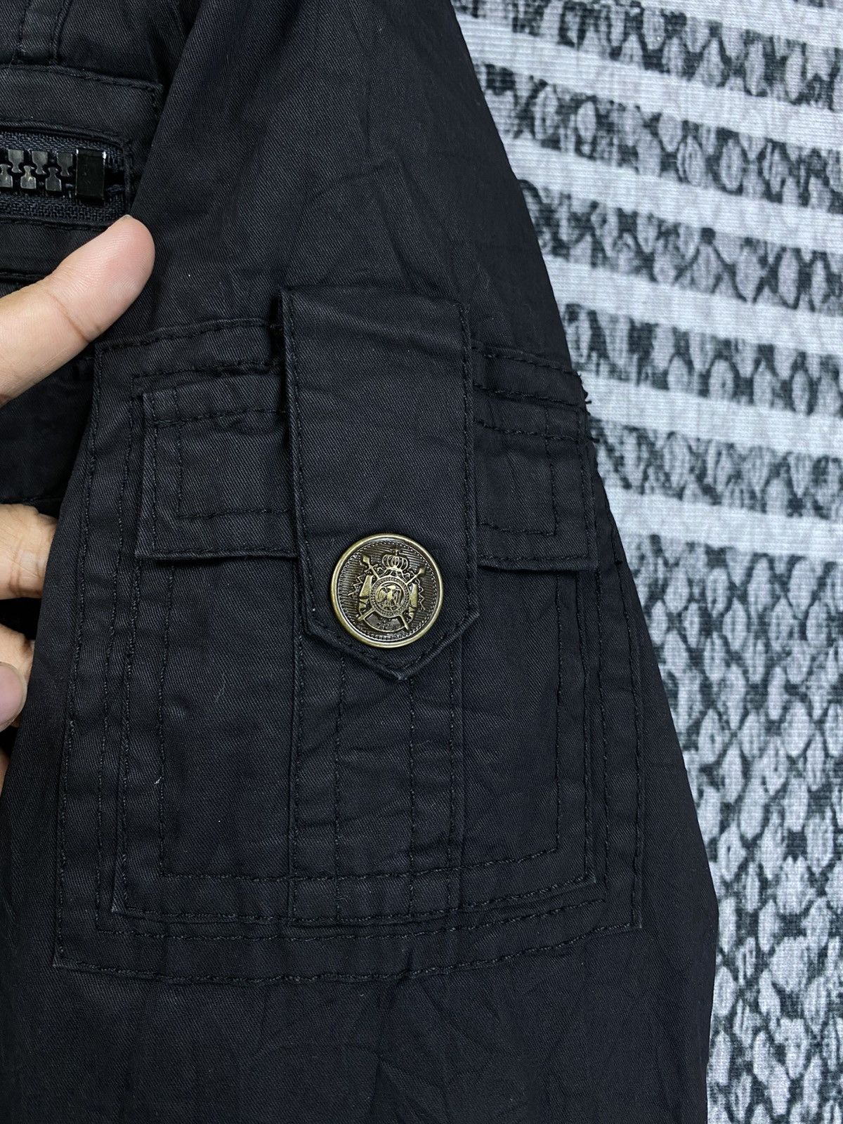 If Six Was Nine 🔥LEIN Multipocket Bondage Punk Style Zipper Parka Jacket Size US S / EU 44-46 / 1 - 10 Thumbnail