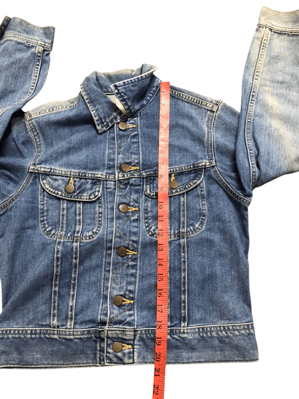 Lee Vintage Lee Left Hand Denim Truckers Jacket Faded Size US S / EU 44-46 / 1 - 19 Thumbnail