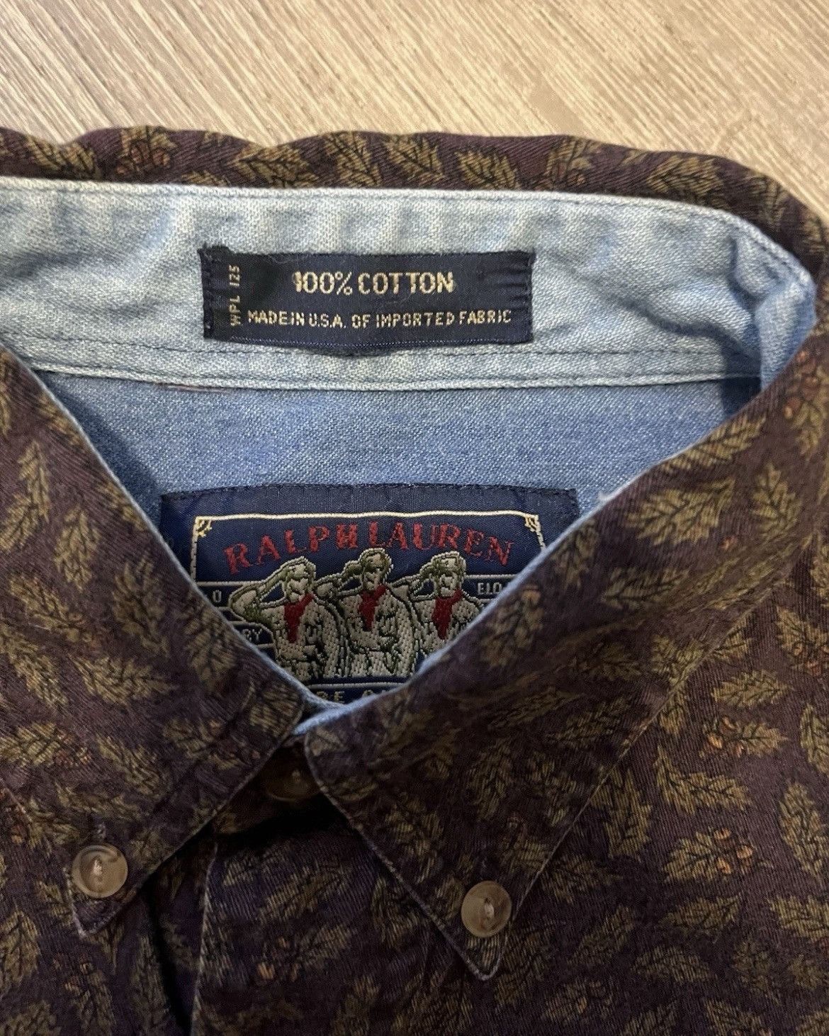 Chaps × Chaps Ralph Lauren × Polo Ralph Lauren Vintage Chaps Ralph Lauren Mens Button Up Shirt Size M Size US M / EU 48-50 / 2 - 6 Thumbnail