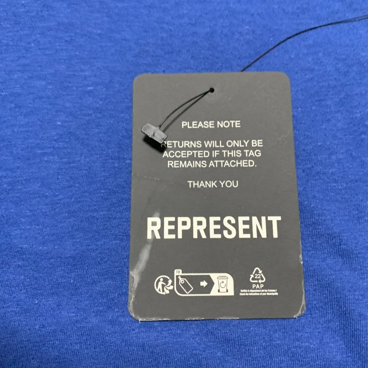 Represent Clo. Represent XXS Permanent Vacation Royal Blue Pocket Tee Size US XXS / EU 40 - 8 Thumbnail