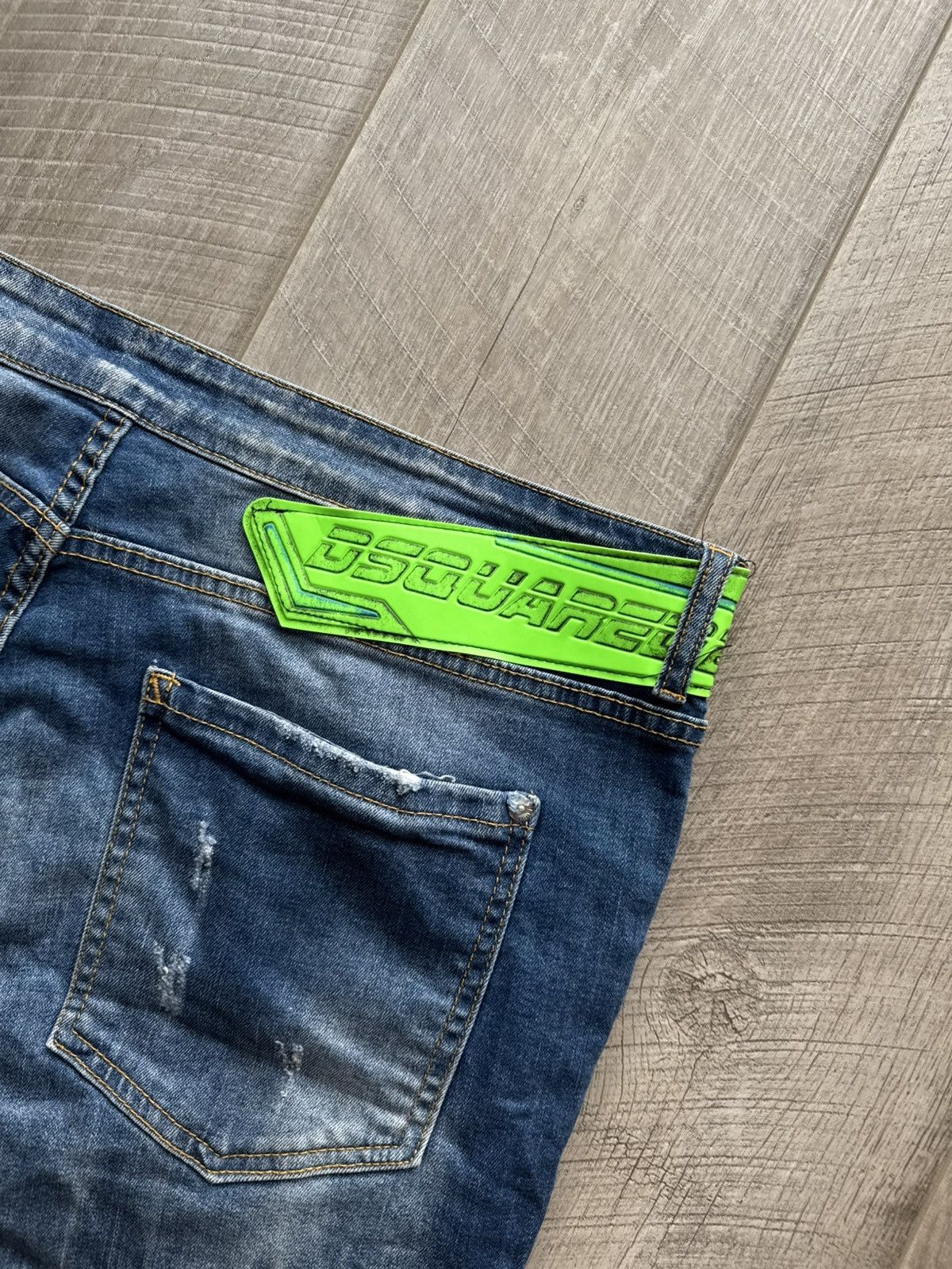 Dsquared2 Dsquared2 shorts distressed denim made in Italy y2k Size US 40 / EU 56 - 12 Thumbnail