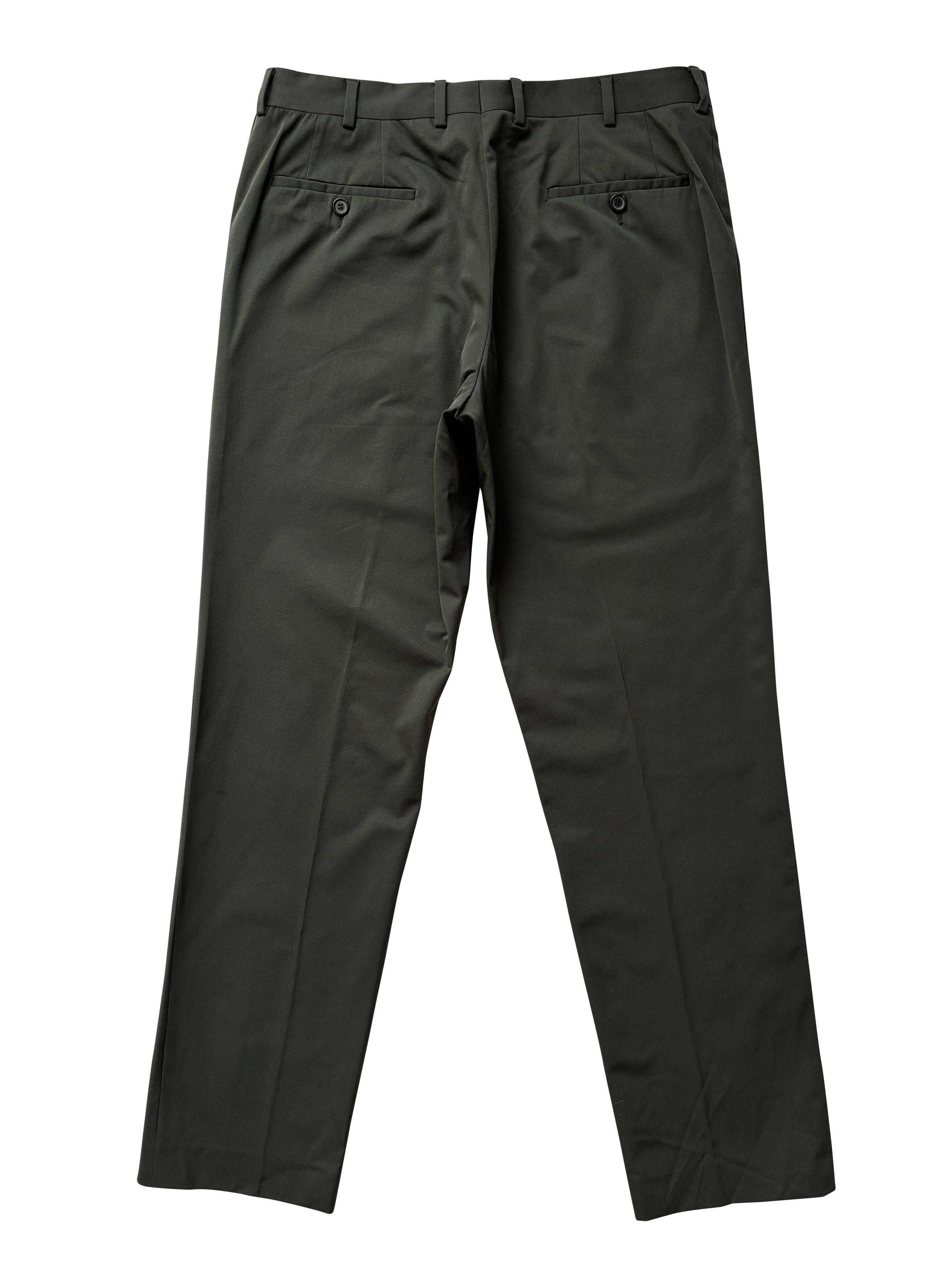 Prada ⚡️QUICK SALE⚡️Early 2000's Prada Olive Green Pants Trousers Size US 32 / EU 48 - 2 Thumbnail