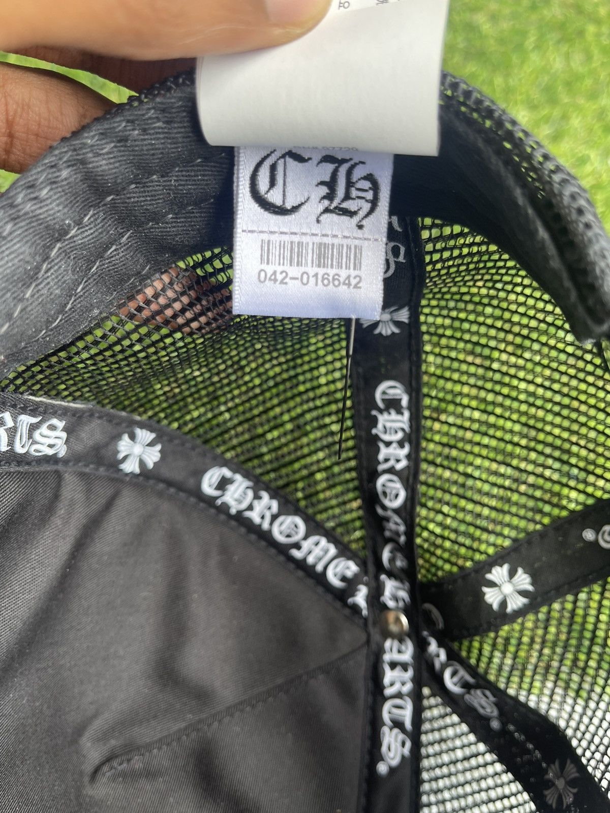 Chrome Hearts Brand New Chrome Hearts Camo Leather Patchwork Snapback Size ONE SIZE - 8 Thumbnail