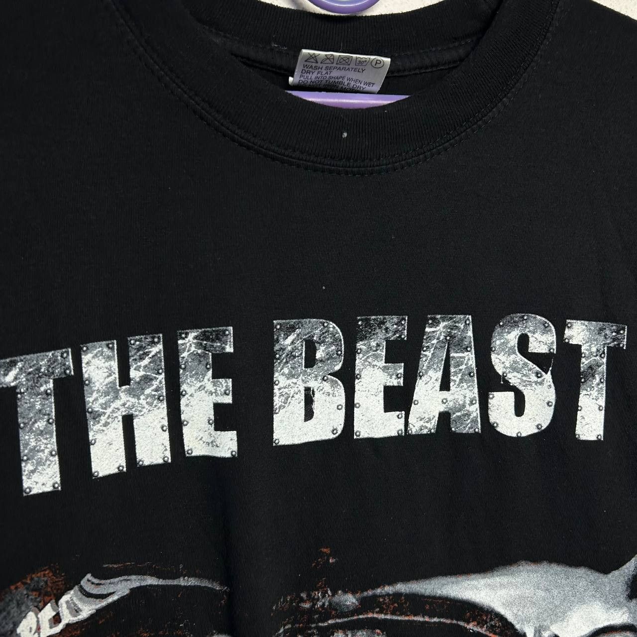 Band Tees Vintage Paul Dianno The Beast Iron Maiden 1990 band tee Size US M / EU 48-50 / 2 - 3 Thumbnail