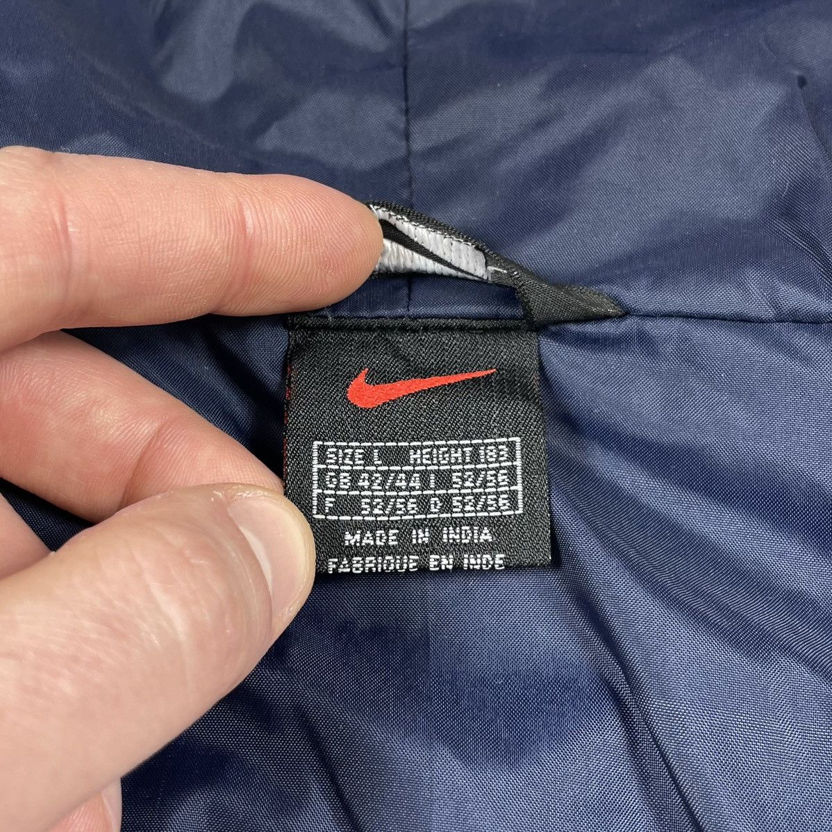 Nike × Vintage Vintage Nike Windrunner Track Nylon Jacket Swoosh Size US XL / EU 56 / 4 - 10 Thumbnail