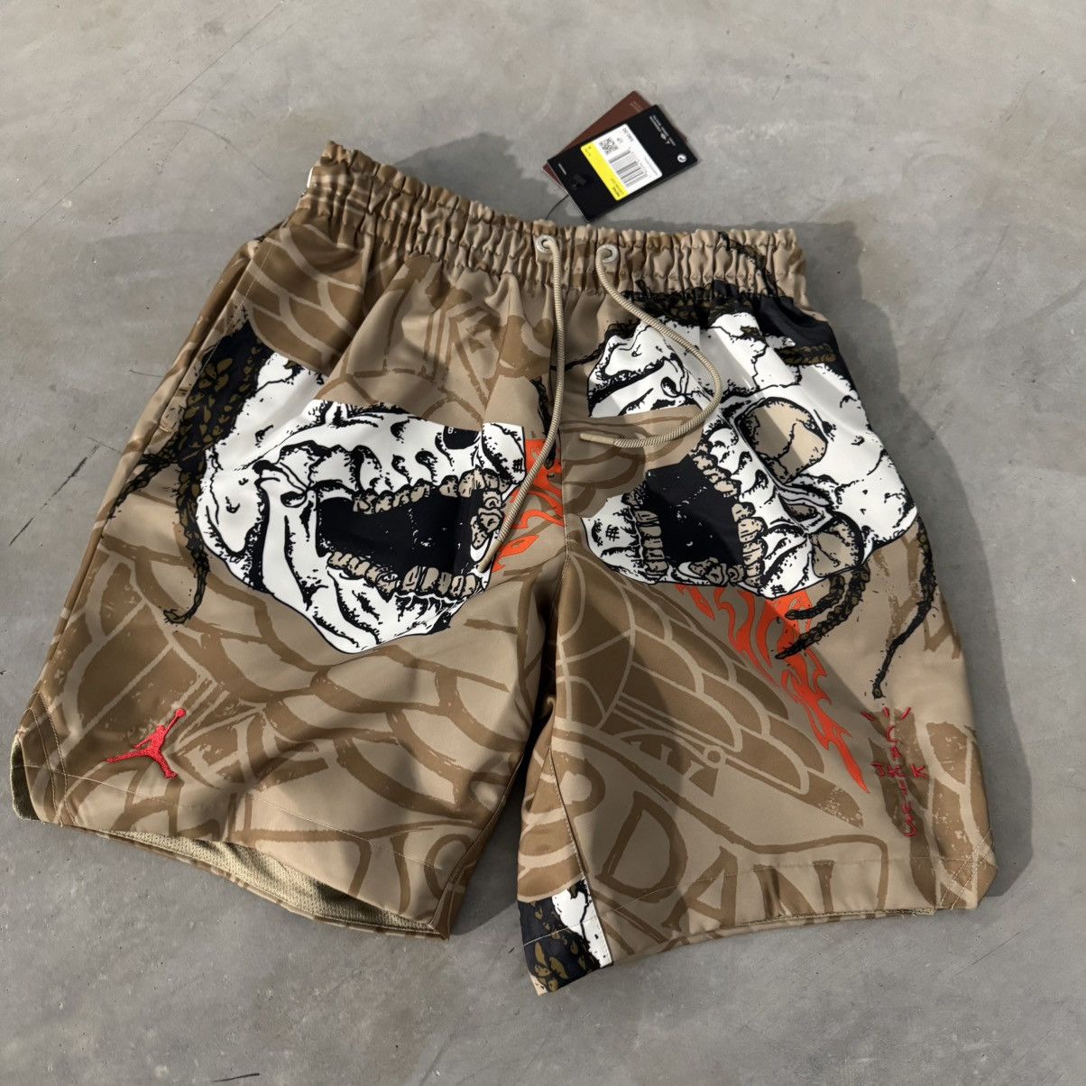 パンツ NIKE JORDAN Travis Scott Pool Short Pant Buy Cactus Jack by Travis Scott x Jordan Pool Short 'Khaki