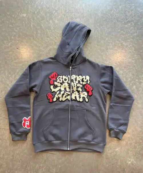 VIBE Harajuku style jacket sweatshirt Zip-up top Casual hoodies Size US L / EU 52-54 / 3 - 5 Thumbnail