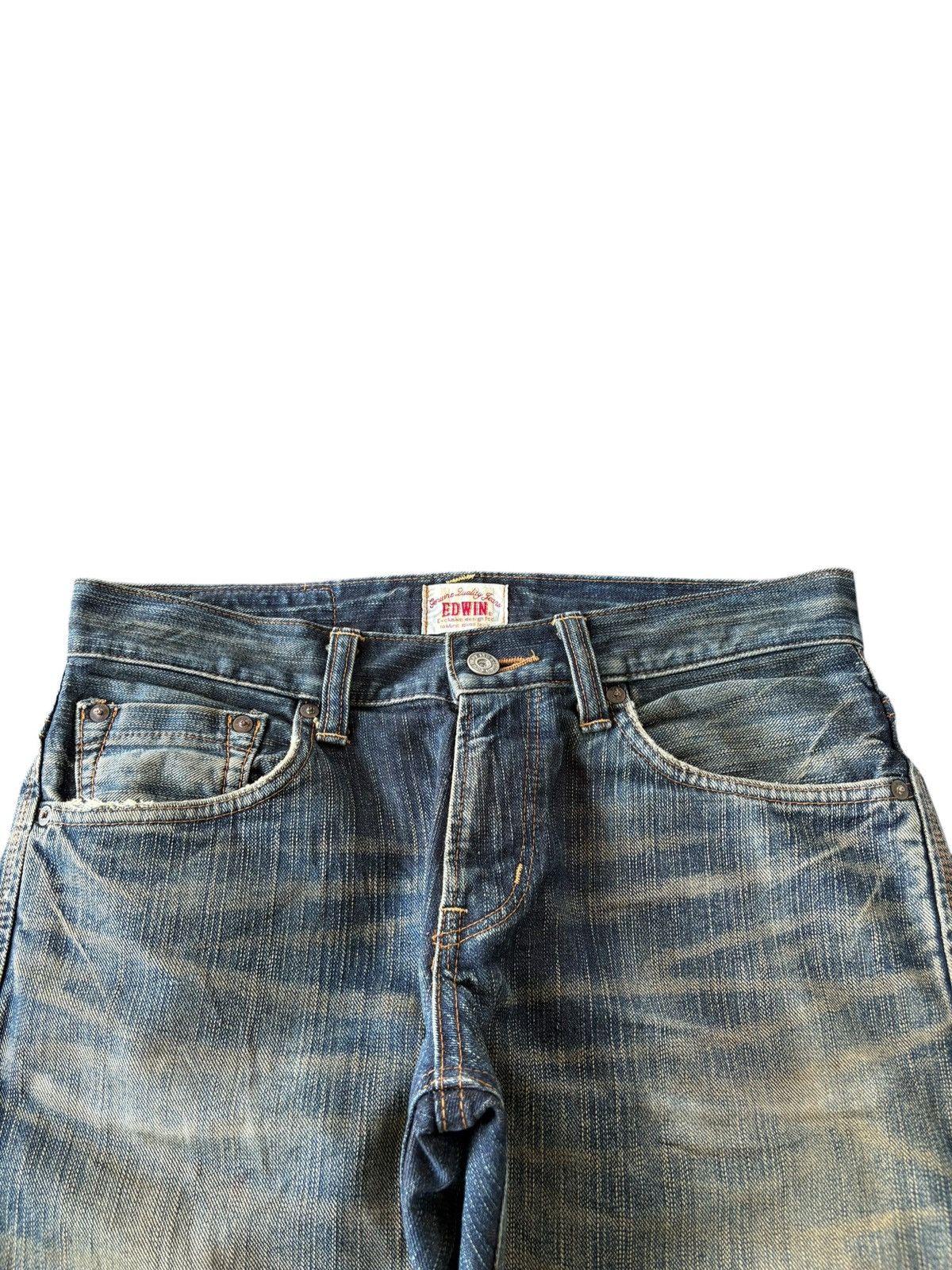 Edwin Exclusive Vintage Edwin XV Mud Wash Loose Jeans Size US 32 / EU 48 - 4 Thumbnail