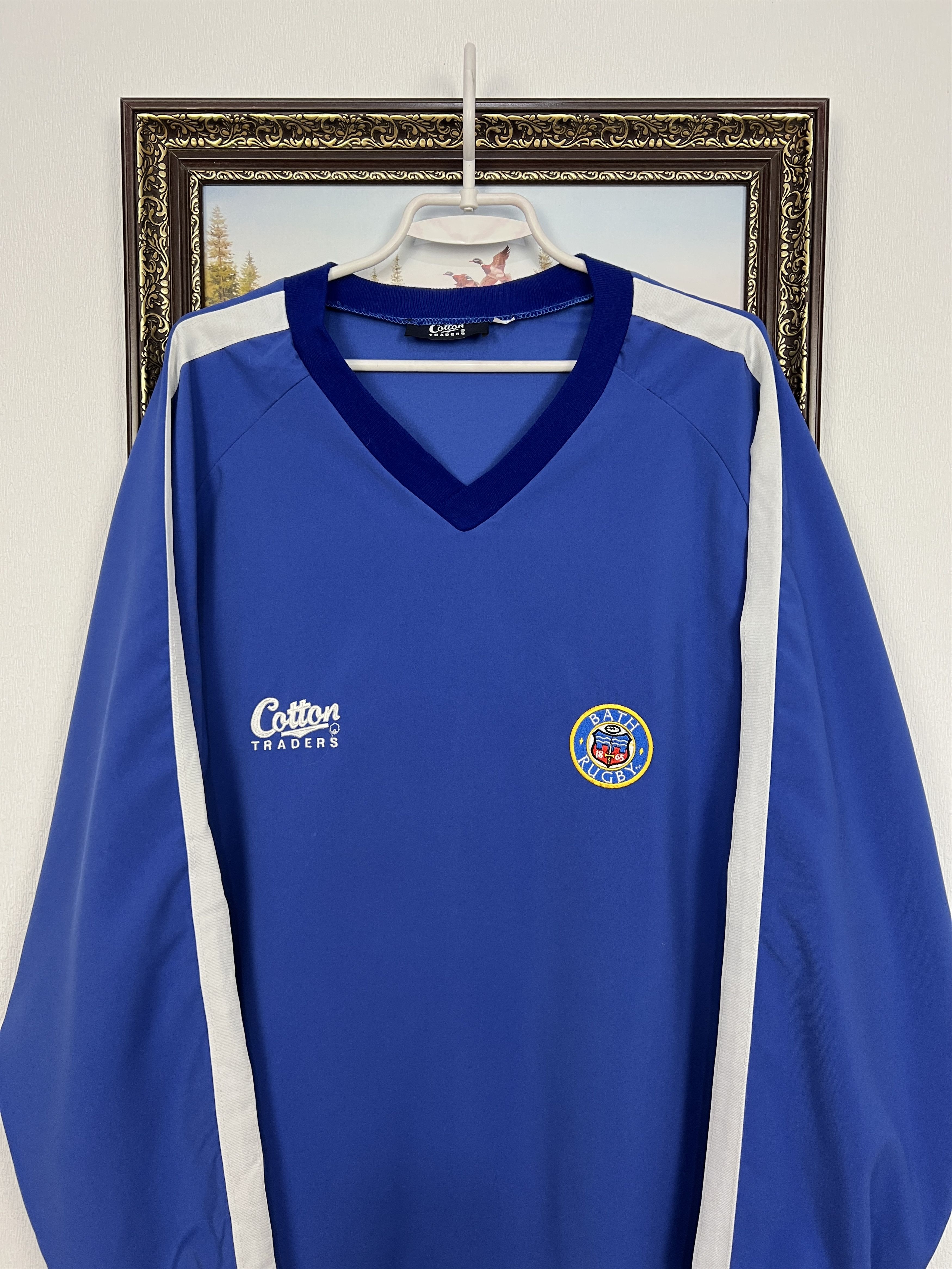 Vintage Vintage Cotton Traders Bath Rugby Union Train Sweatshirt Size US XL / EU 56 / 4 - 2 Thumbnail