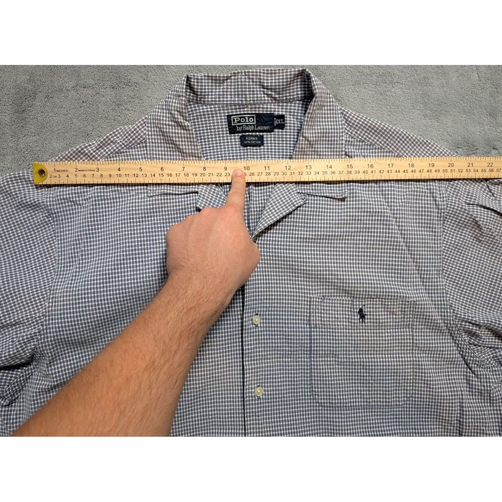 Polo Ralph Lauren Polo Ralph Lauren Shirt Mens XXL Lavender Button-Down 100% Cotton Pony Size US XXL / EU 58 / 5 - 5 Thumbnail