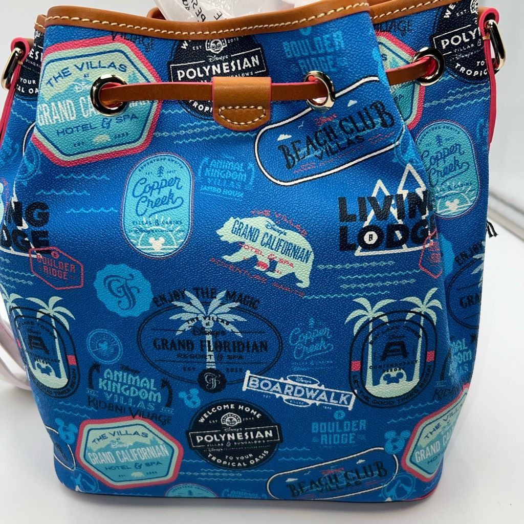 Dooney & Bourke Dooney & Bourke X Disney Vacation Club Drawstring Leather Bag Size ONE SIZE - 6 Thumbnail