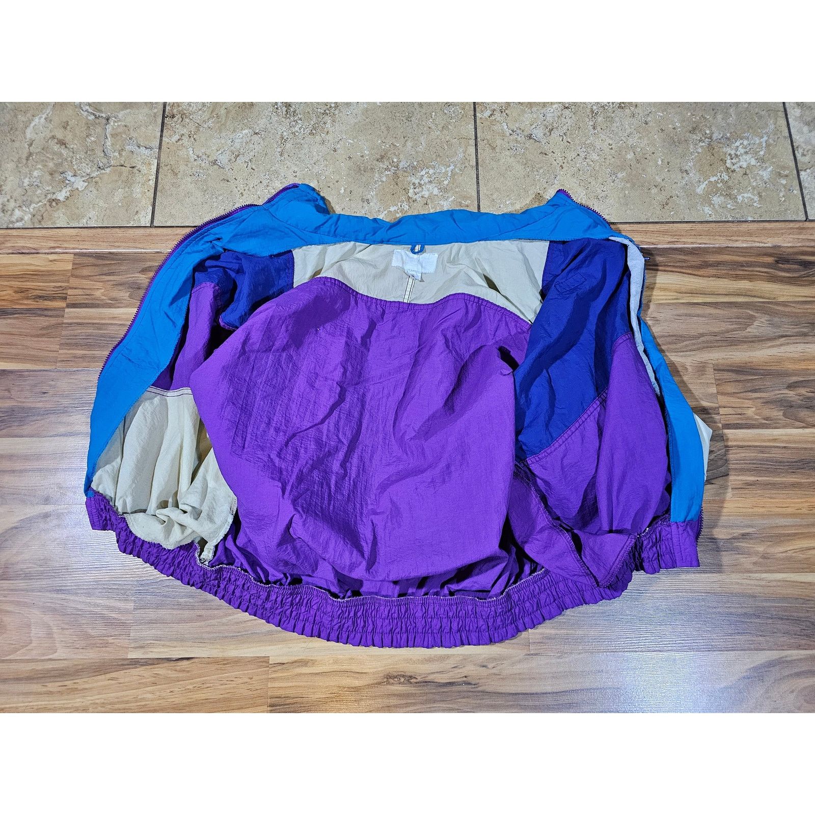 Other Voit Tennis Lightweight Windbreaker Blue White Jacket XL 80s Size US XL / EU 56 / 4 - 4 Thumbnail