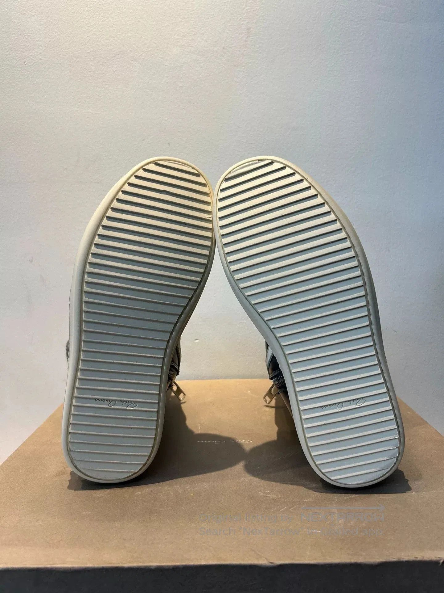Rick Owens rick owens mirrored triangle high-top sneakers. Size US 6 / IT 36 - 6 Thumbnail