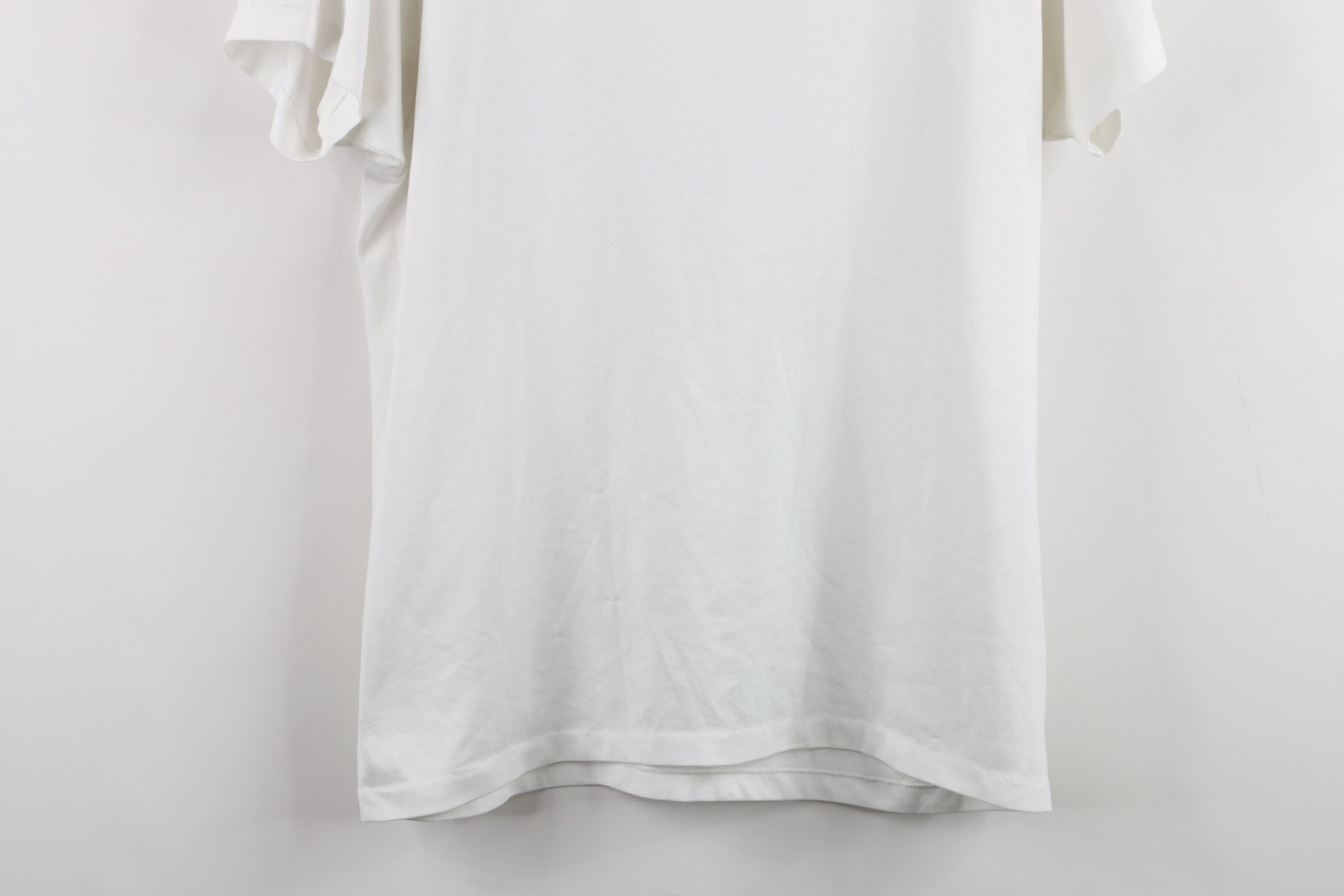 Vintage Vintage 70s Streetwear Short Sleeve T-Shirt White USA Size US L / EU 52-54 / 3 - 3 Thumbnail