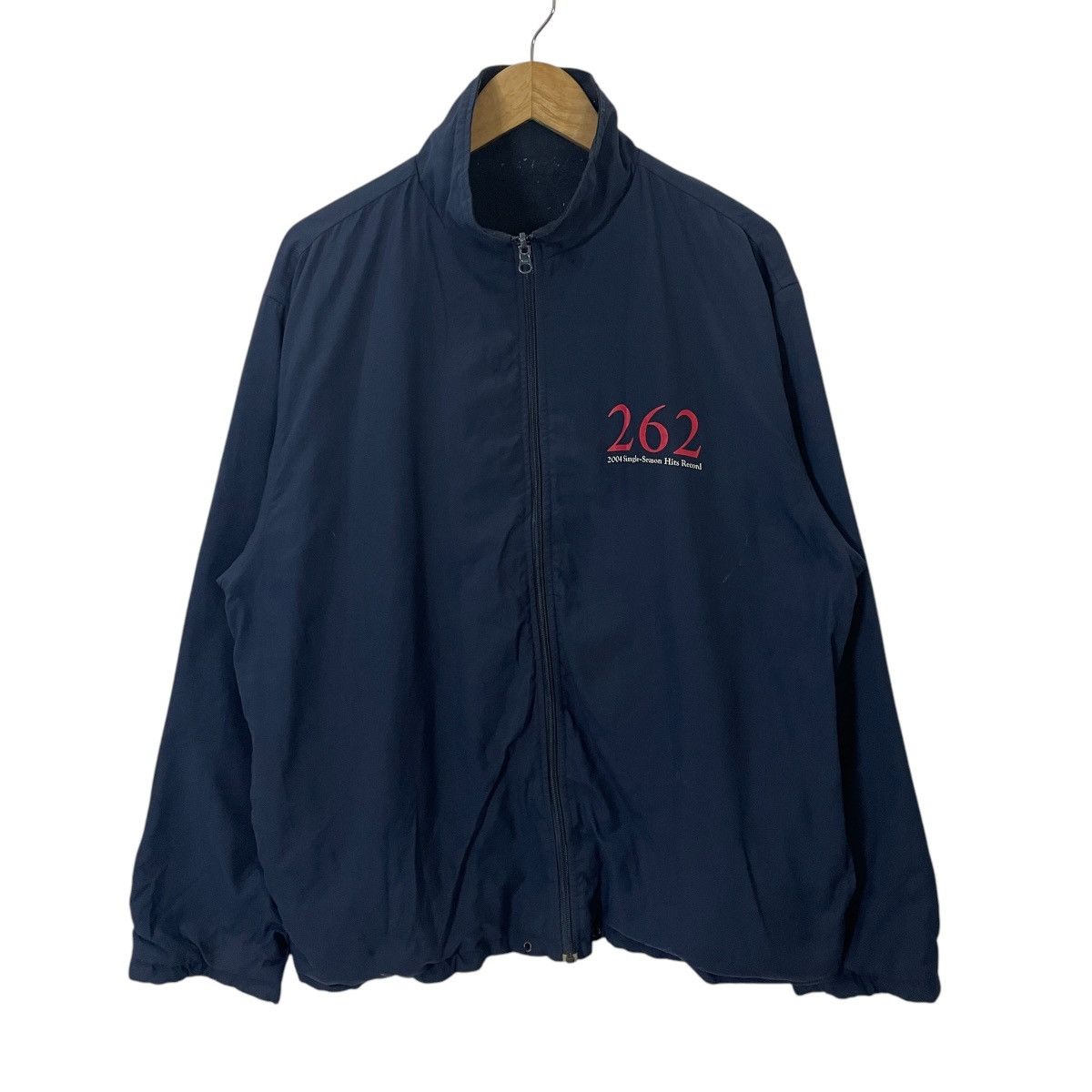 MLB Vintage Y2k Mlb Ichiro’s Performance Reversable Jacket Size US XL / EU 56 / 4 - 11 Thumbnail