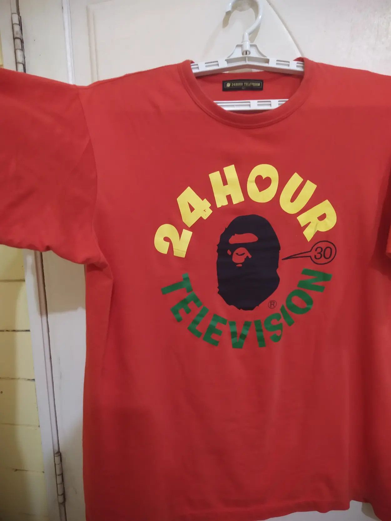 Vintage BAPE x 24 Hour Television "Love Saves The Earth" Size US XL / EU 56 / 4 - 4 Thumbnail