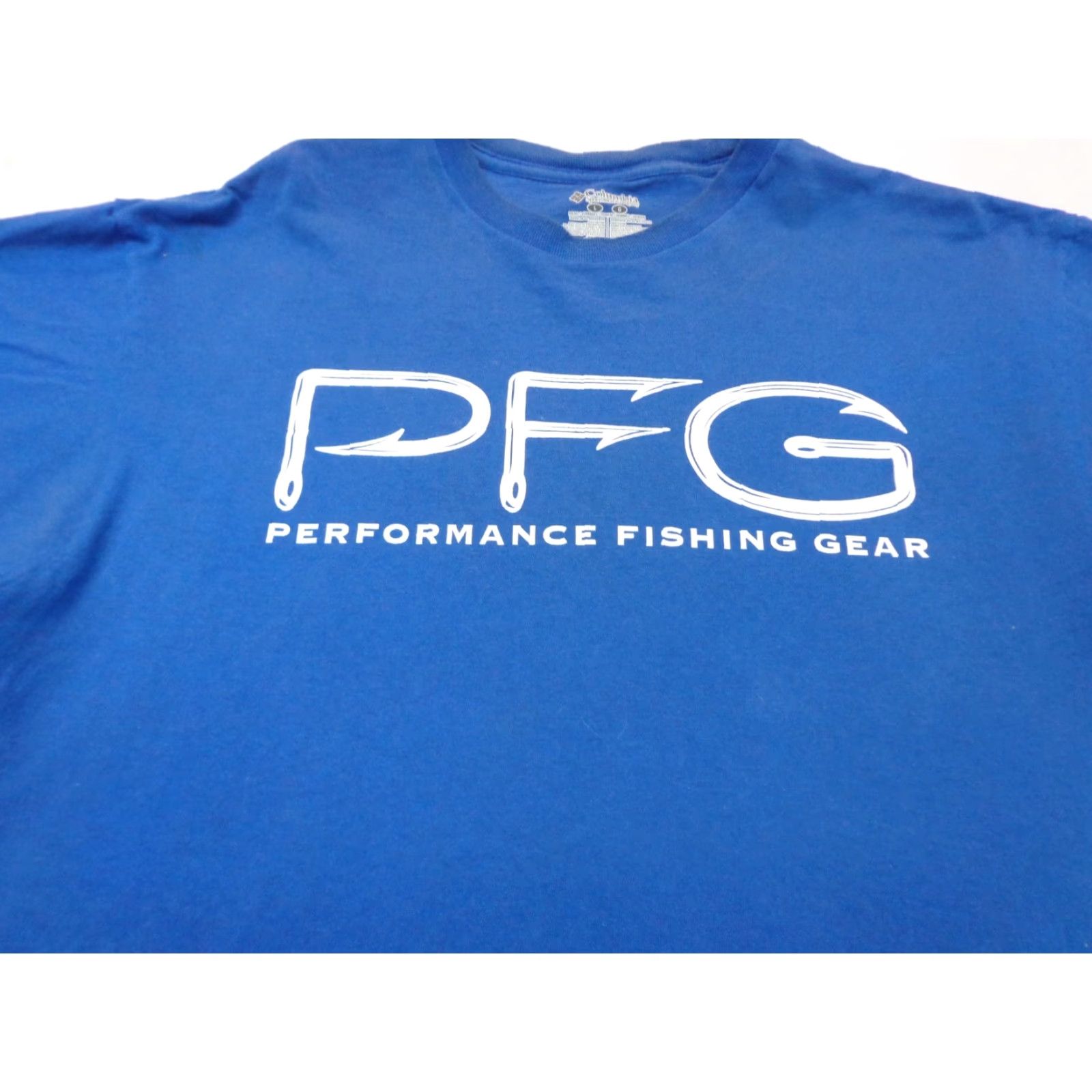 Vintage Columbia PFG T-Shirt Graphic Print Crew Neck Short Sleeve Blue L Mens Size US L / EU 52-54 / 3 - 2 Thumbnail