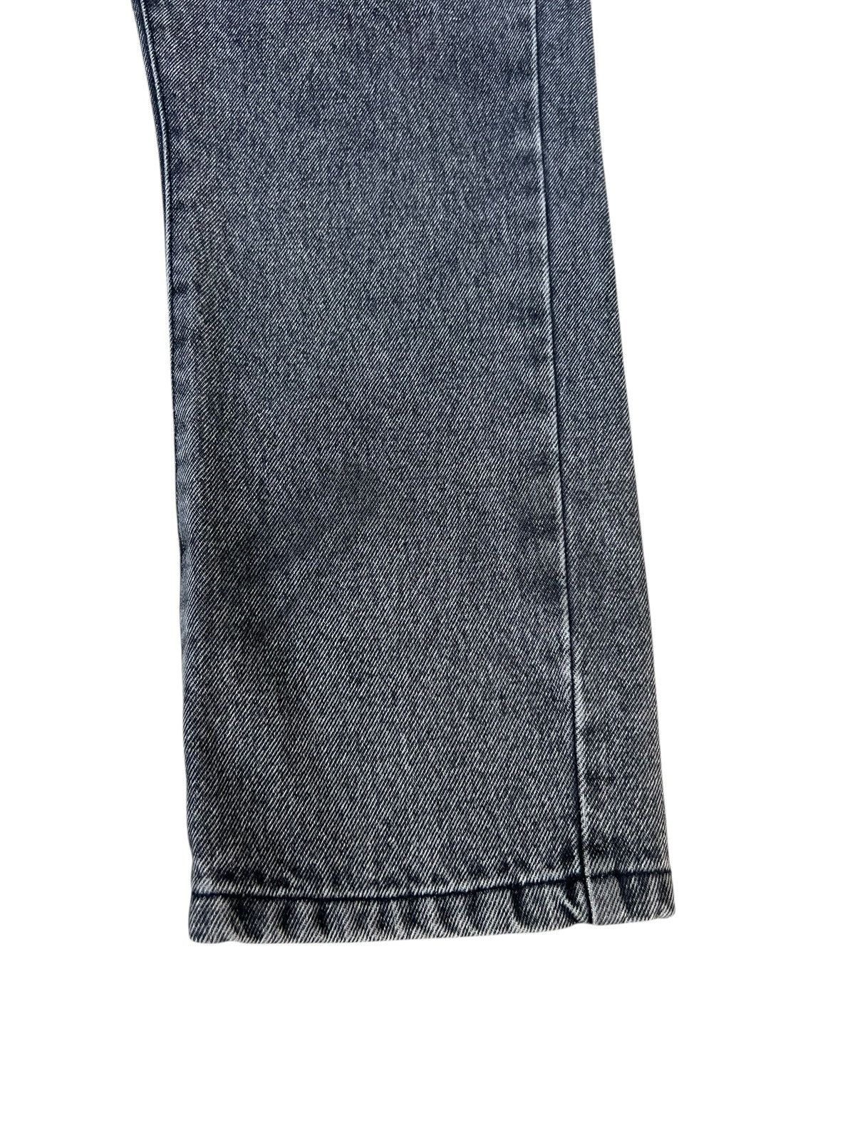 AMI AMI Made in Portugal Black Denim Cropped Jeans Size US 30 / EU 46 - 11 Thumbnail