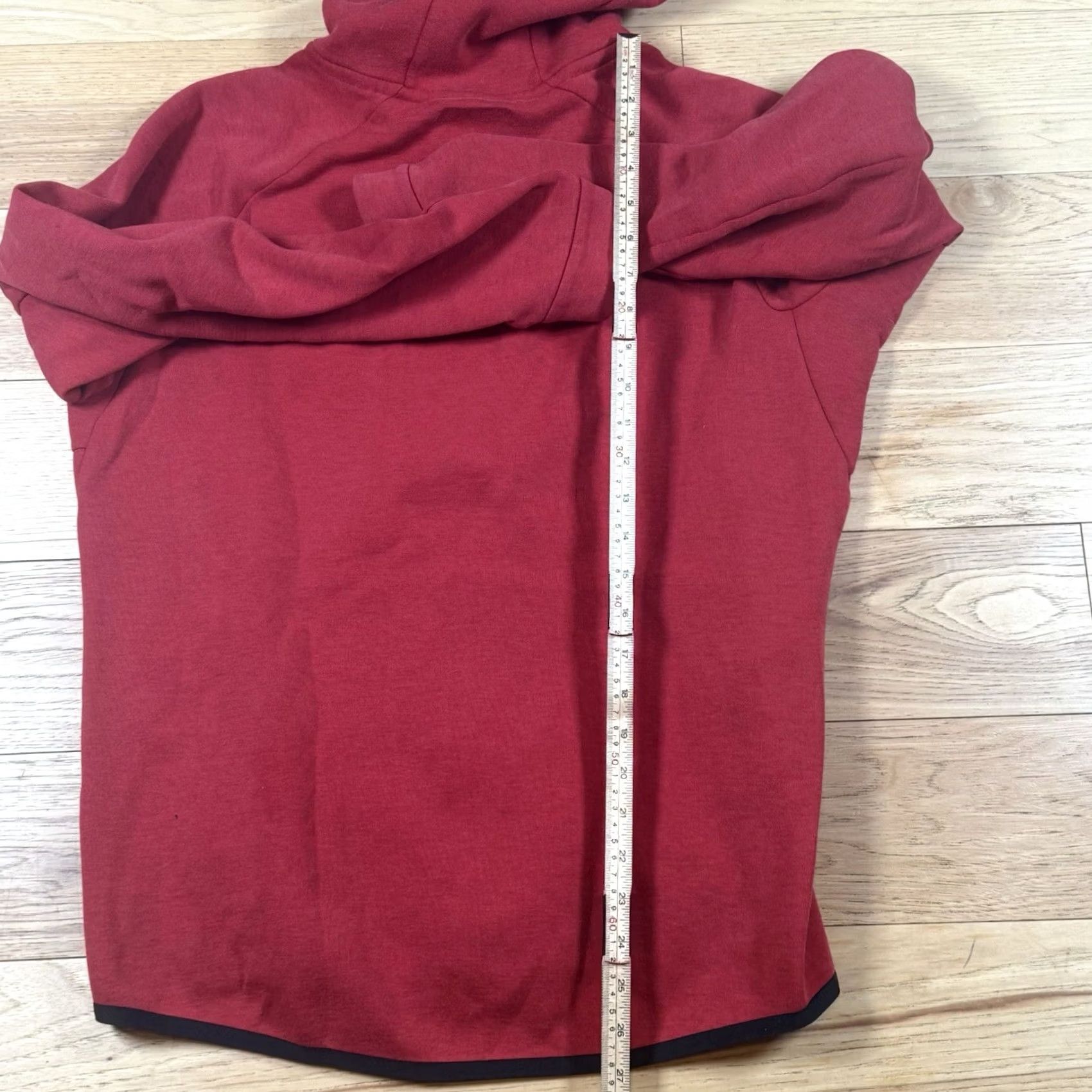 Nike Nike Hoodie Mens Medium Red Full Zip Sports Performance Size US M / EU 48-50 / 2 - 7 Thumbnail