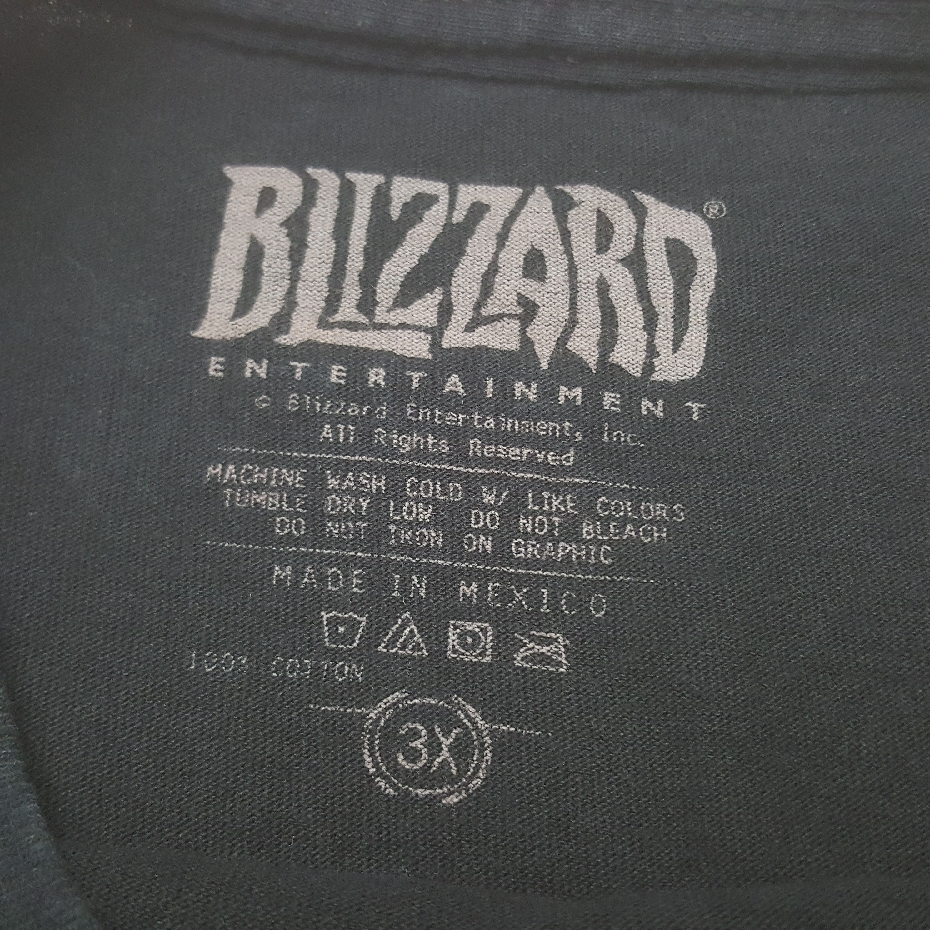 Playstation × The Game × Vintage Vintage Blizzard World of WarCraft Mists Of Pandaria T-shirt Size US XXL / EU 58 / 5 - 6 Thumbnail
