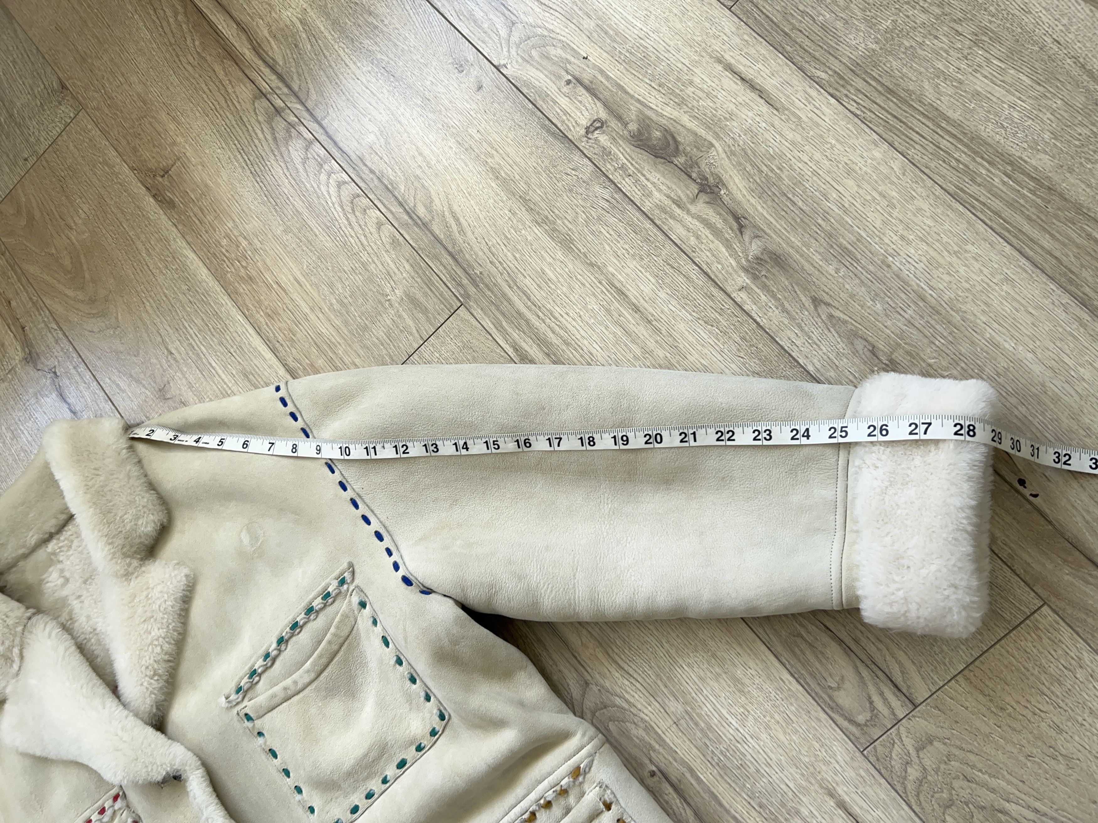 Designer × Jean Charles De Castelbajac Unique Castelbajac Tricot Sheepskin Coat Jacket Shearling Size M / US 6-8 / IT 42-44 - 12 Thumbnail