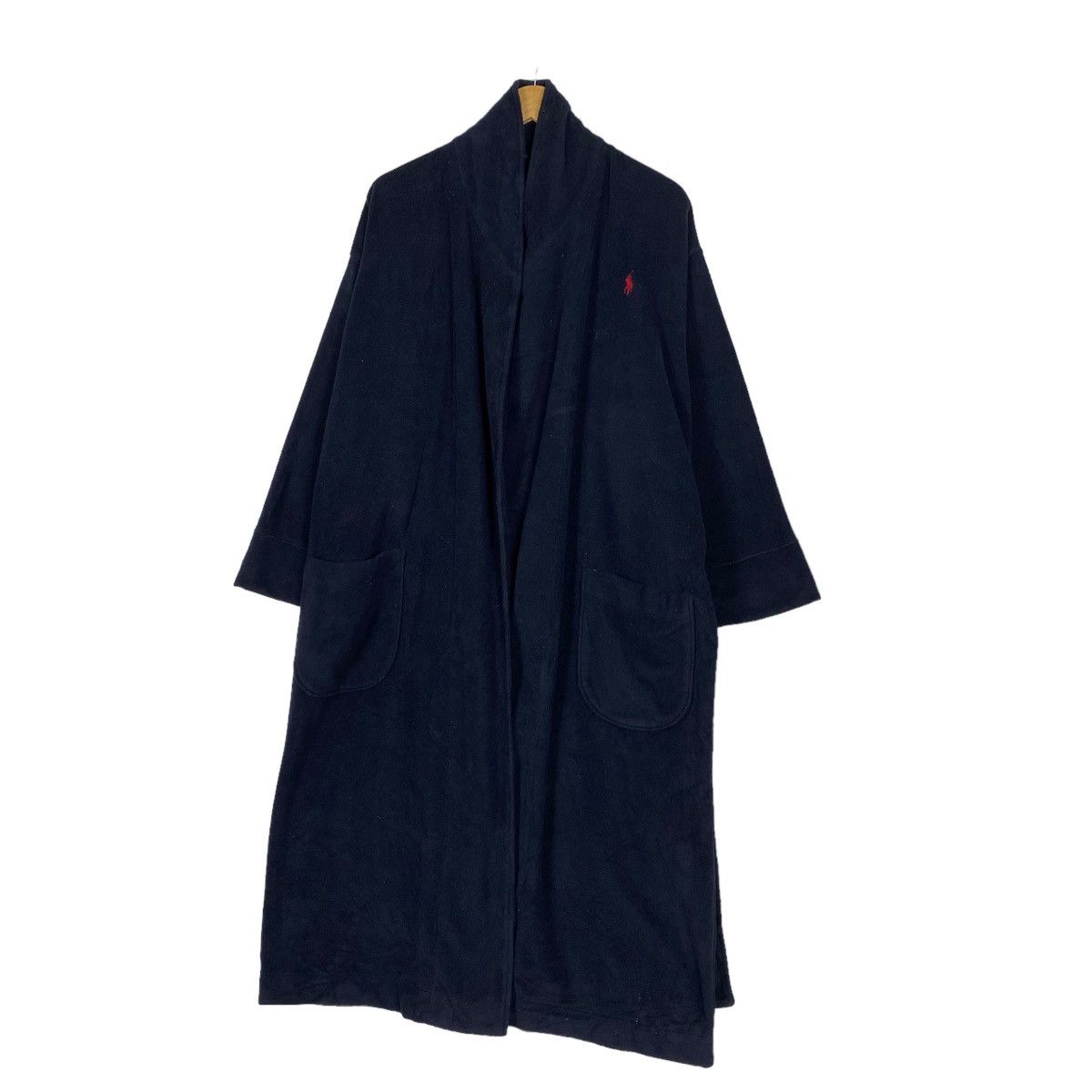 Japanese Brand Polo Ralph Lauren Red Logo 2 Pocket Bath Robe Sleepwear Size US M / EU 48-50 / 2 - 2 Thumbnail
