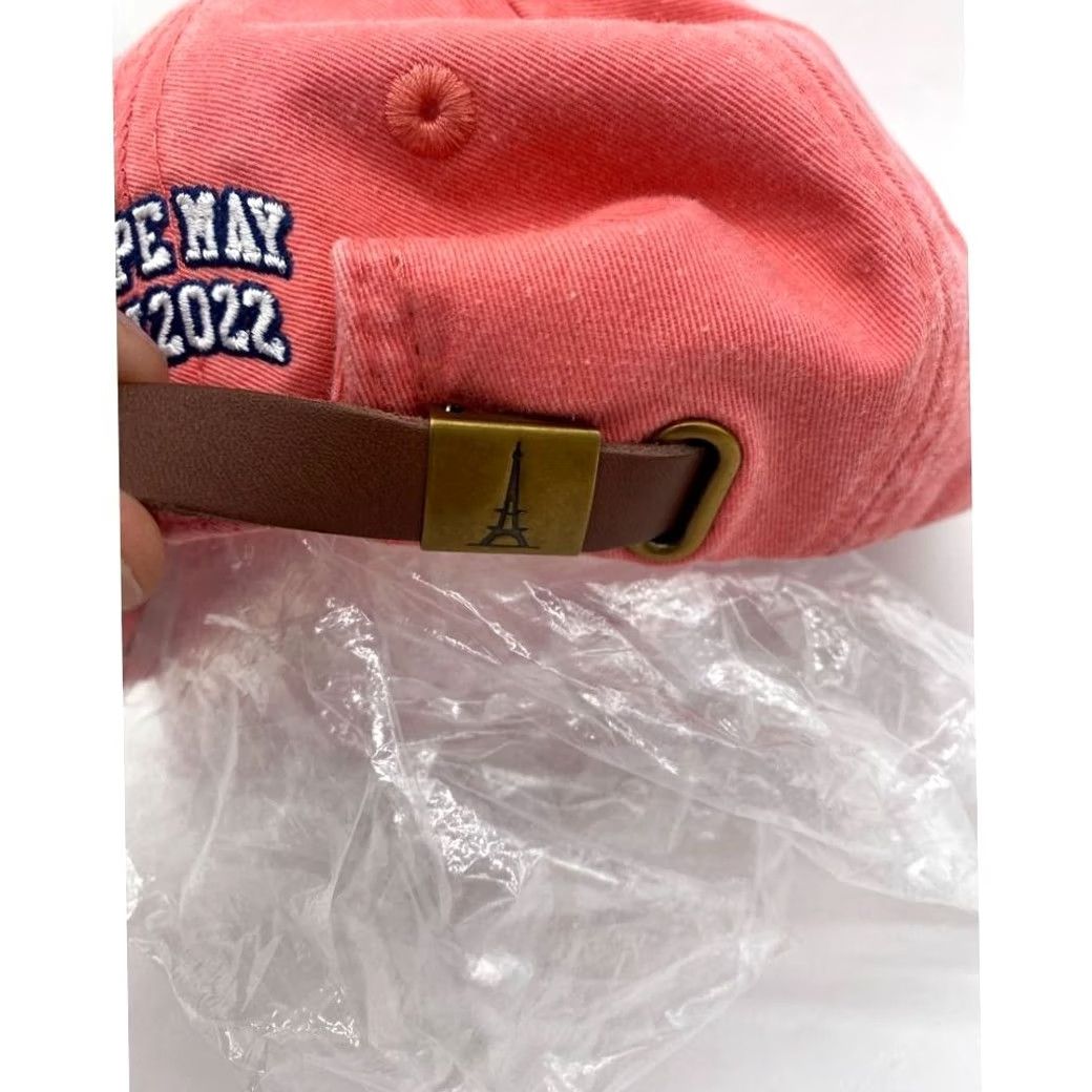 Vintage VINTAGE Adams Hat Cap Strap Back Pink White Adjustable Baseball Outdoor Casual Mens NEW Size ONE SIZE - 5 Thumbnail