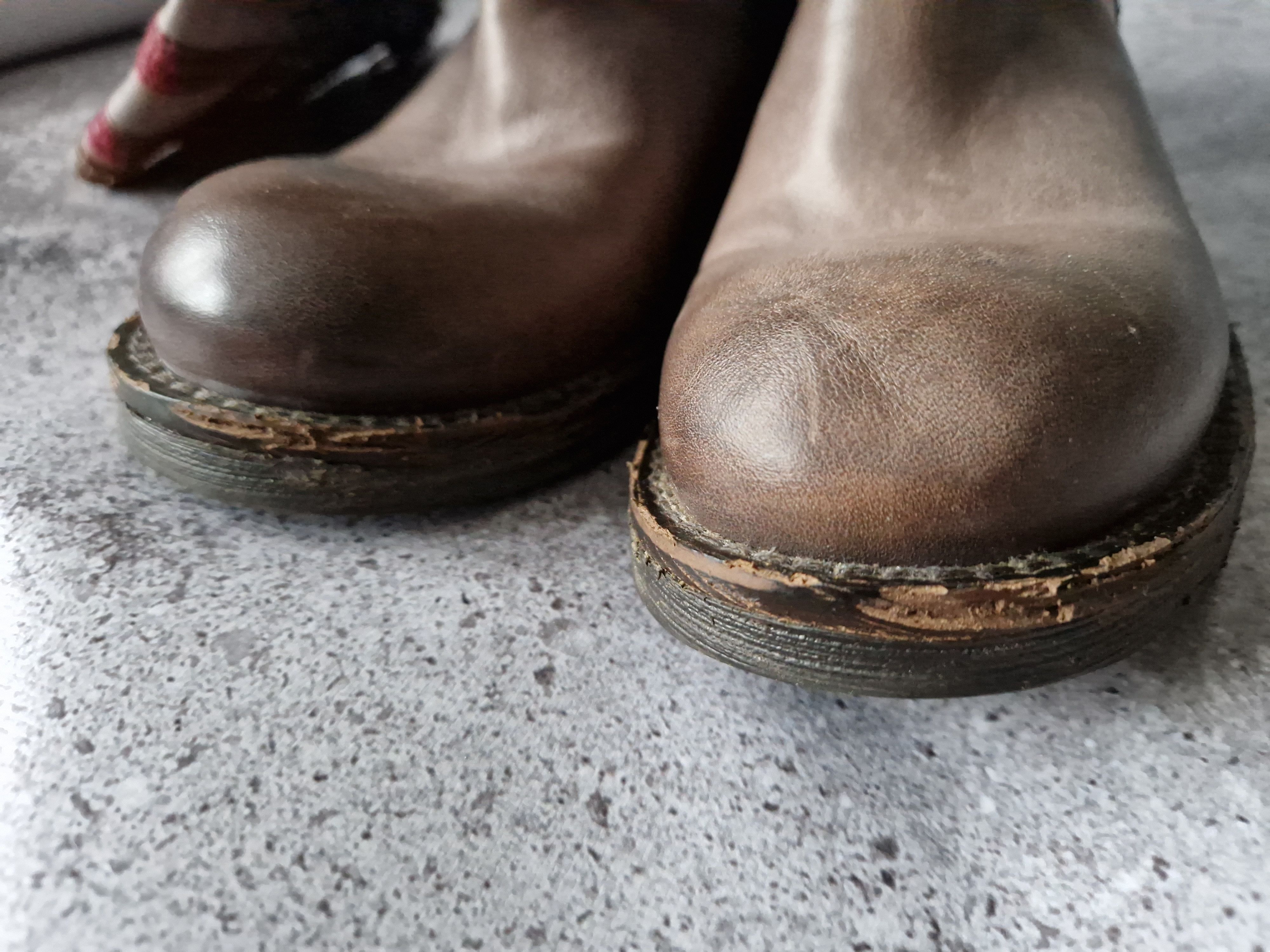 Vintage Unique Genuine destroyed studded chunky USA flag faded boots Size US 4 / IT 34 - 8 Thumbnail
