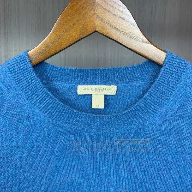 Burberry Burberry Women's Blue Long Sleeve Sweater. Size M / US 6-8 / IT 42-44 - 3 Thumbnail