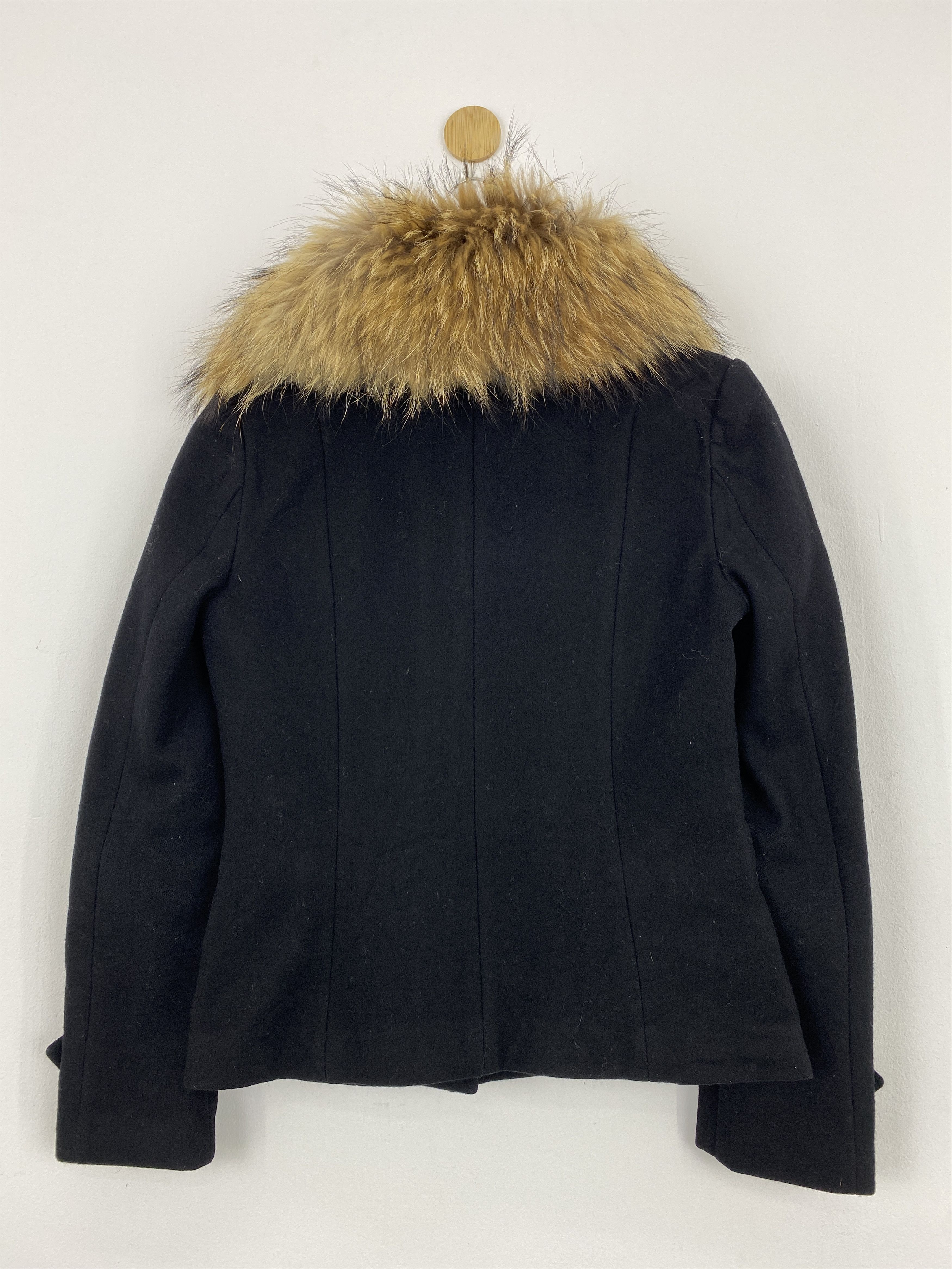 Japanese Brand Vintage Japanese Brand Wool Faux Fur Mohair Jacket J1724 Size US XS / EU 42 / 0 - 3 Thumbnail