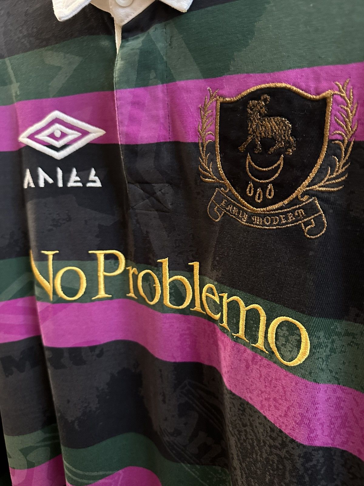 Aries × Umbro Aries Arise X Umbro Polo Rugby Shirt Size US S / EU 44-46 / 1 - 8 Thumbnail