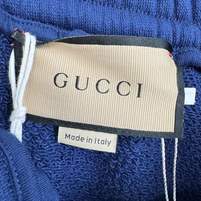 Gucci Gucci SizeS Blue double g sports trousers Size US 29 - 4 Thumbnail