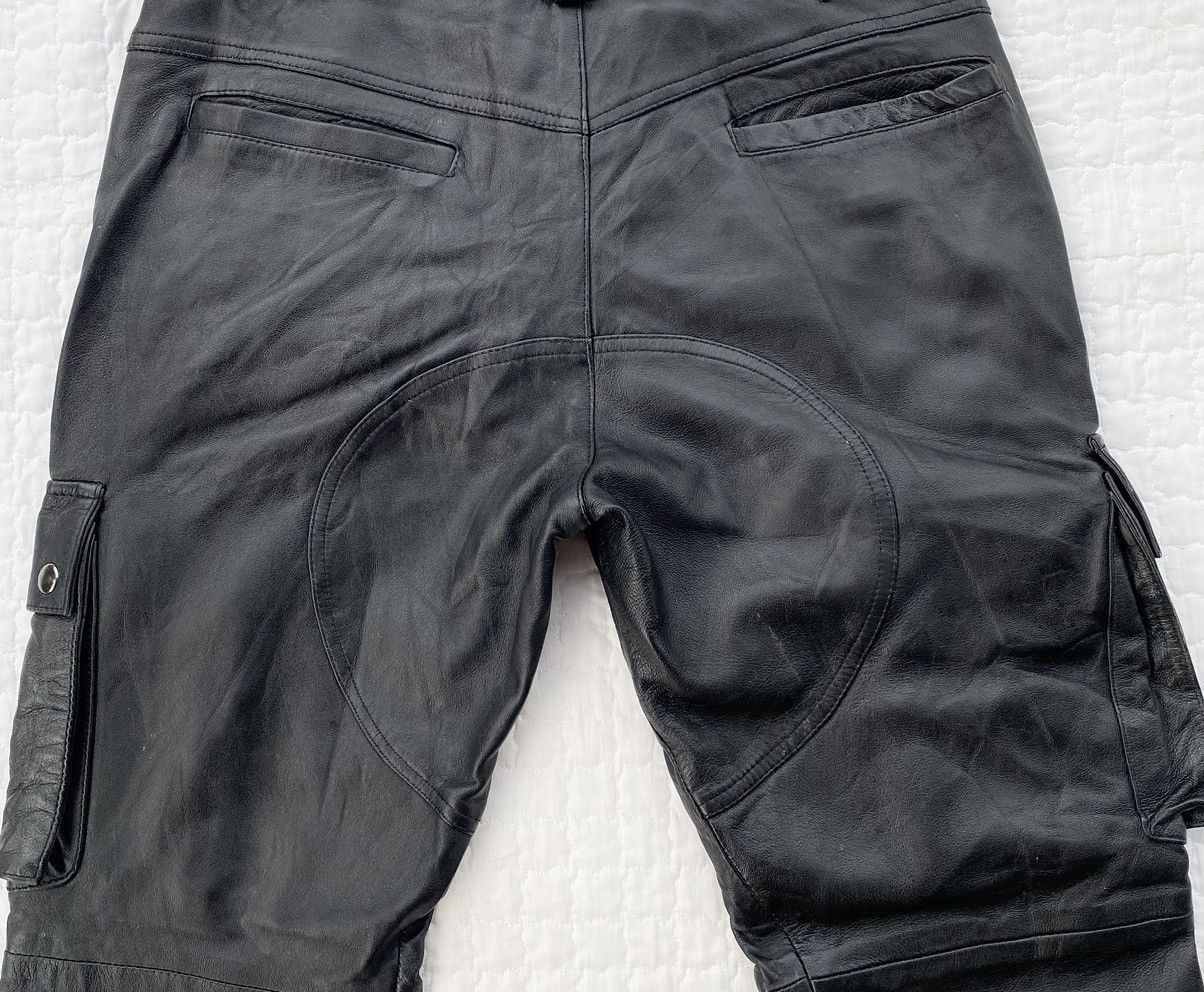 Genuine Leather Vintage Genuine Leather Trouser Pant Size US 33 - 6 Thumbnail