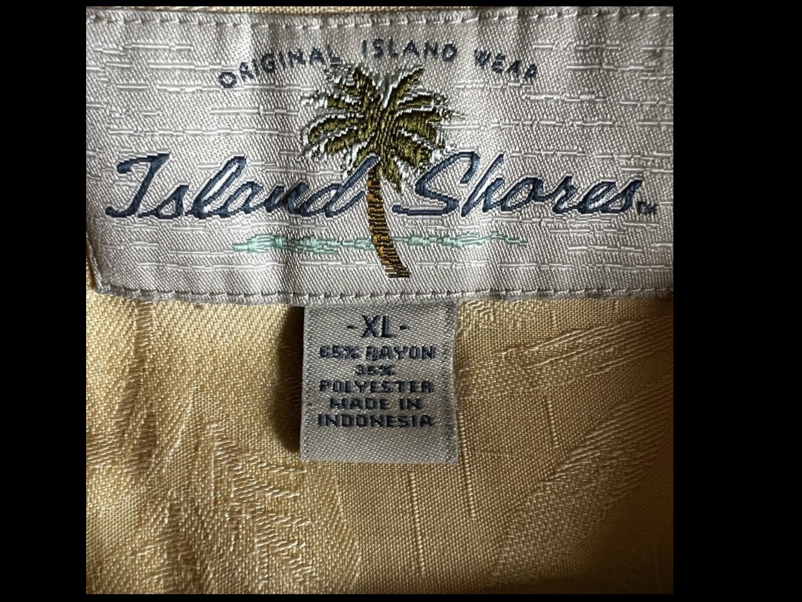 Island Shores Men’s Island Shores Dress Shirt Original Island Wear Size US XL / EU 56 / 4 - 3 Thumbnail