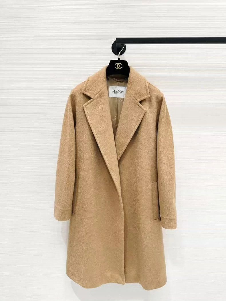 MaxMara Classic Beige Long Coat