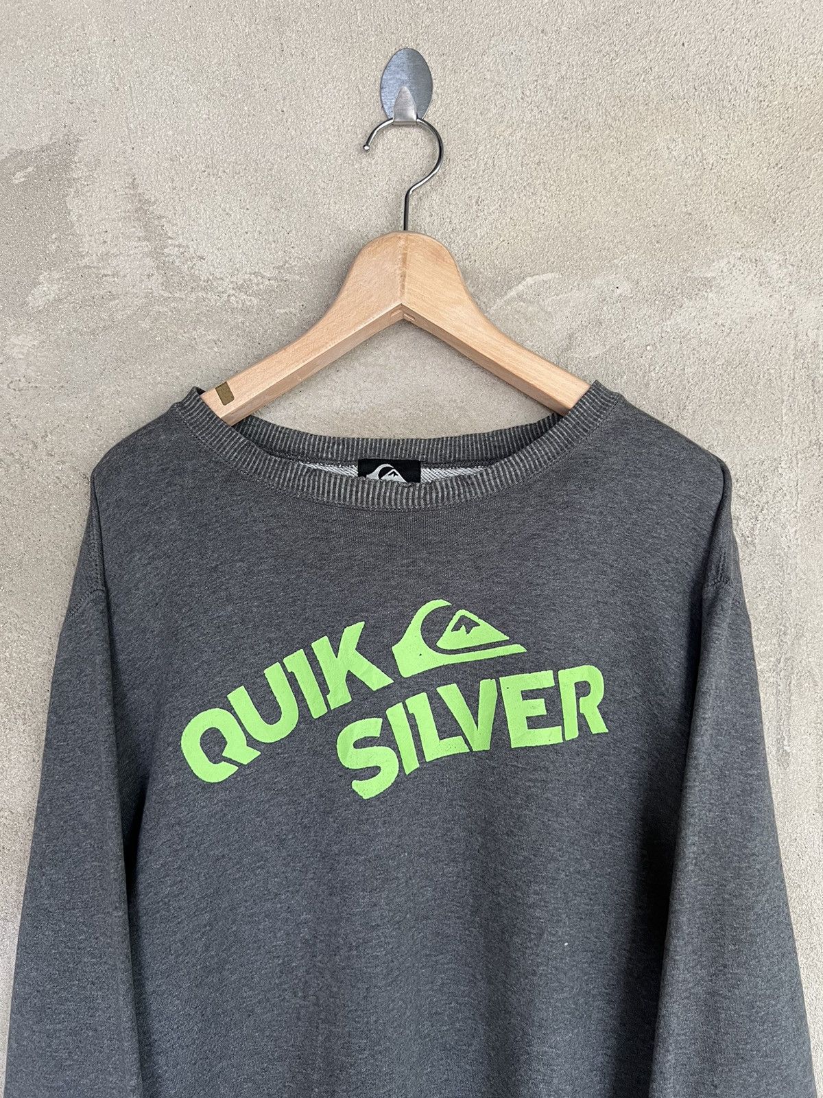 Quiksilver Quiksilver Spell Out Sweatshirt Size US L / EU 52-54 / 3 - 3 Thumbnail