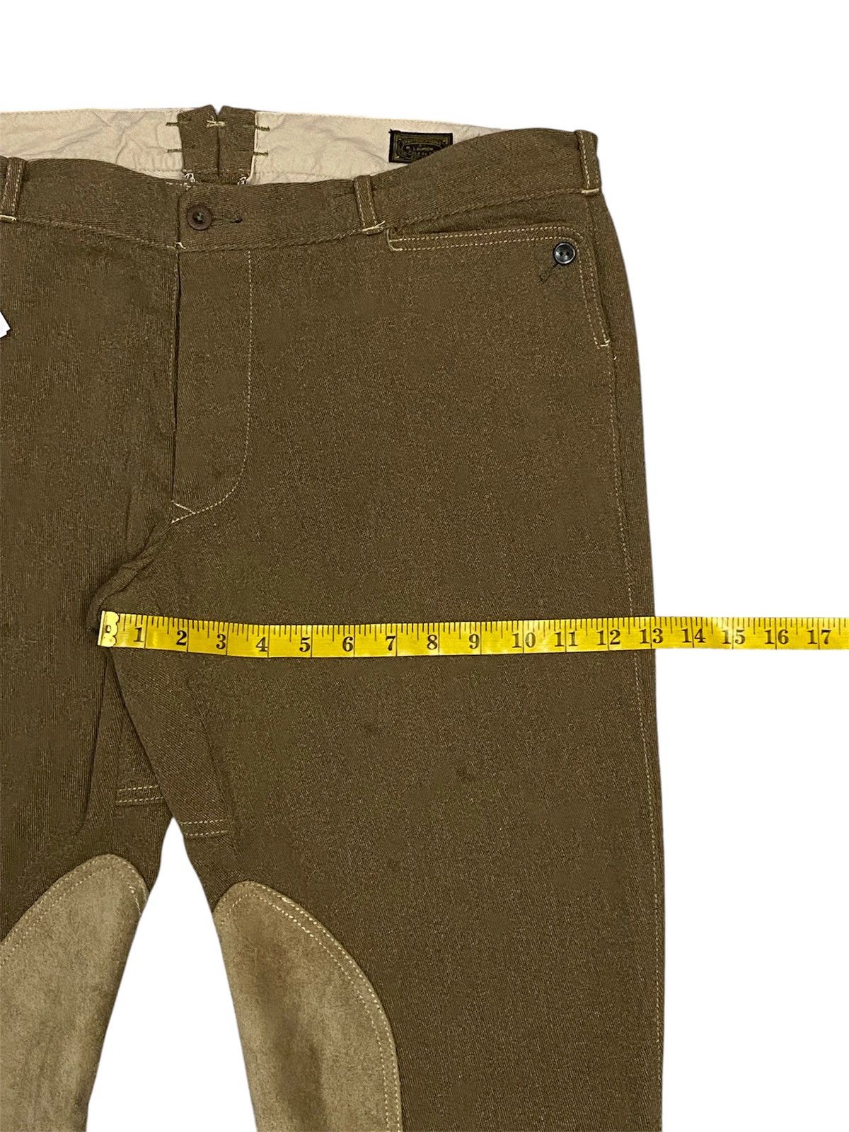 Polo Ralph Lauren Polo Ralph Lauren Sportmen Hunting Trouser With Suede Knee Size US 38 / EU 54 - 18 Thumbnail
