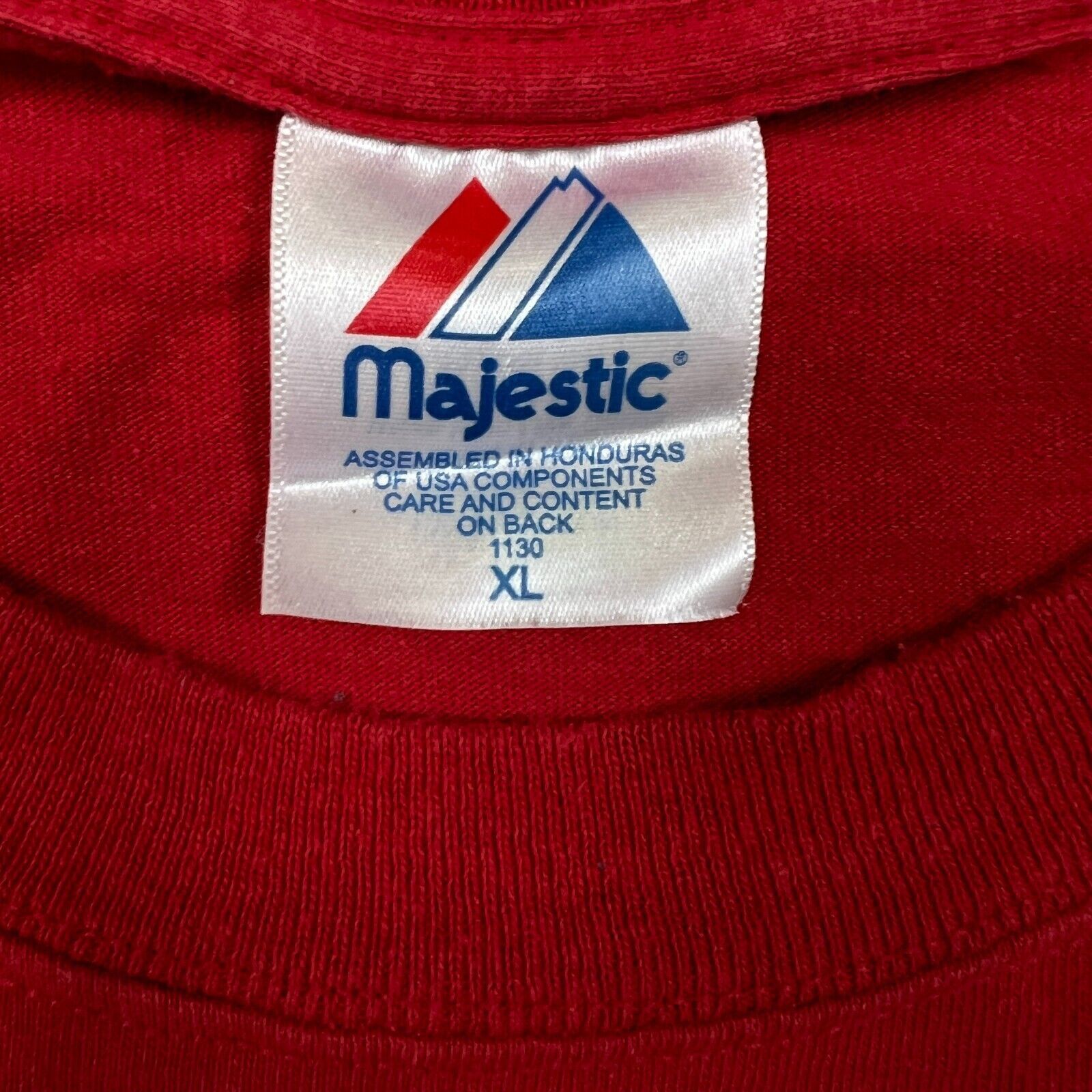 Majestic × NBA × Vintage VTG 90s Majestic Chicago Bulls T Shirt XL Champions NBA Tee Size US XL / EU 56 / 4 - 5 Thumbnail