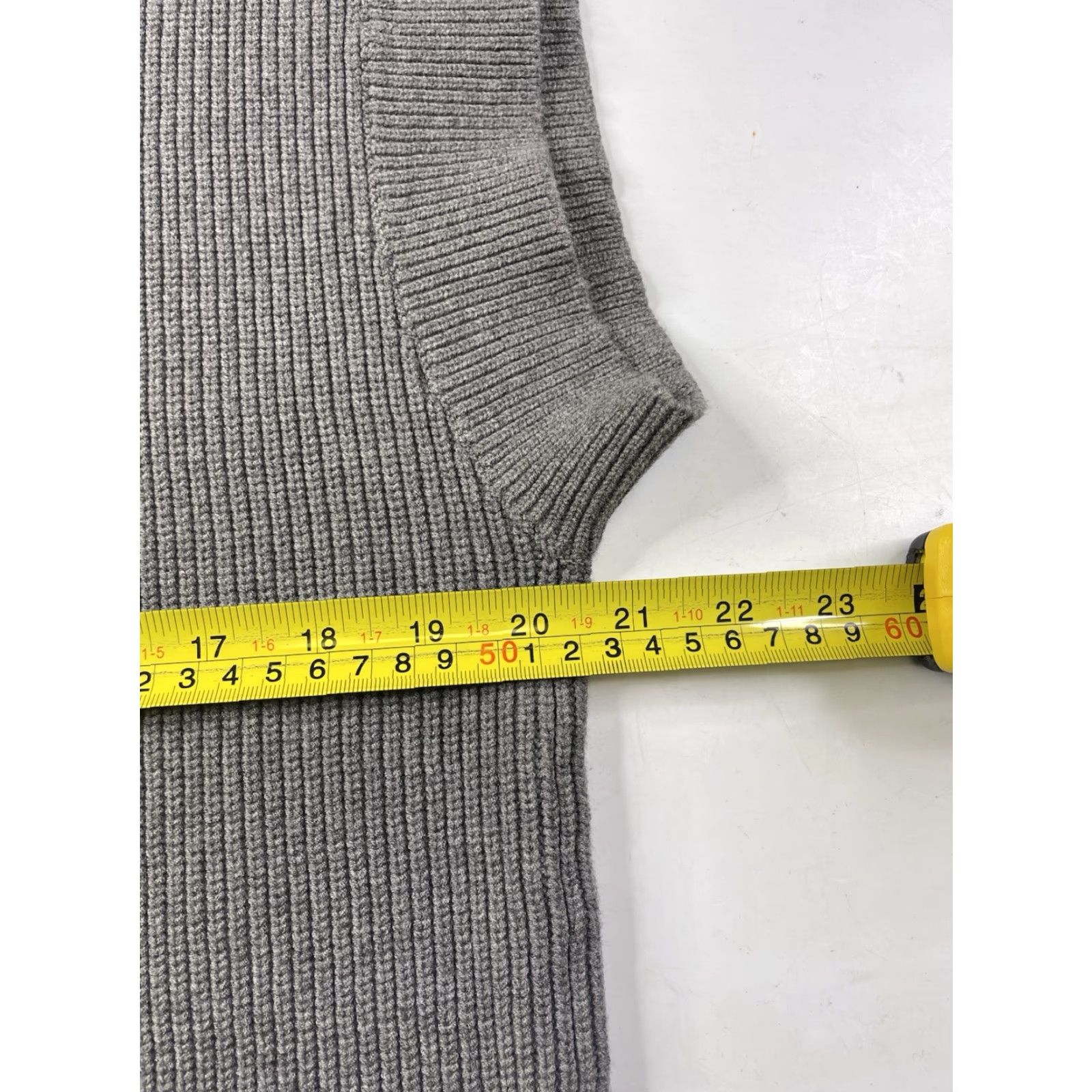 Vintage Alp n Rock ANR+ Sweater Womens Ribbed Knit Sleeveless Gray Turtleneck Medium Size M / US 6-8 / IT 42-44 - 5 Thumbnail