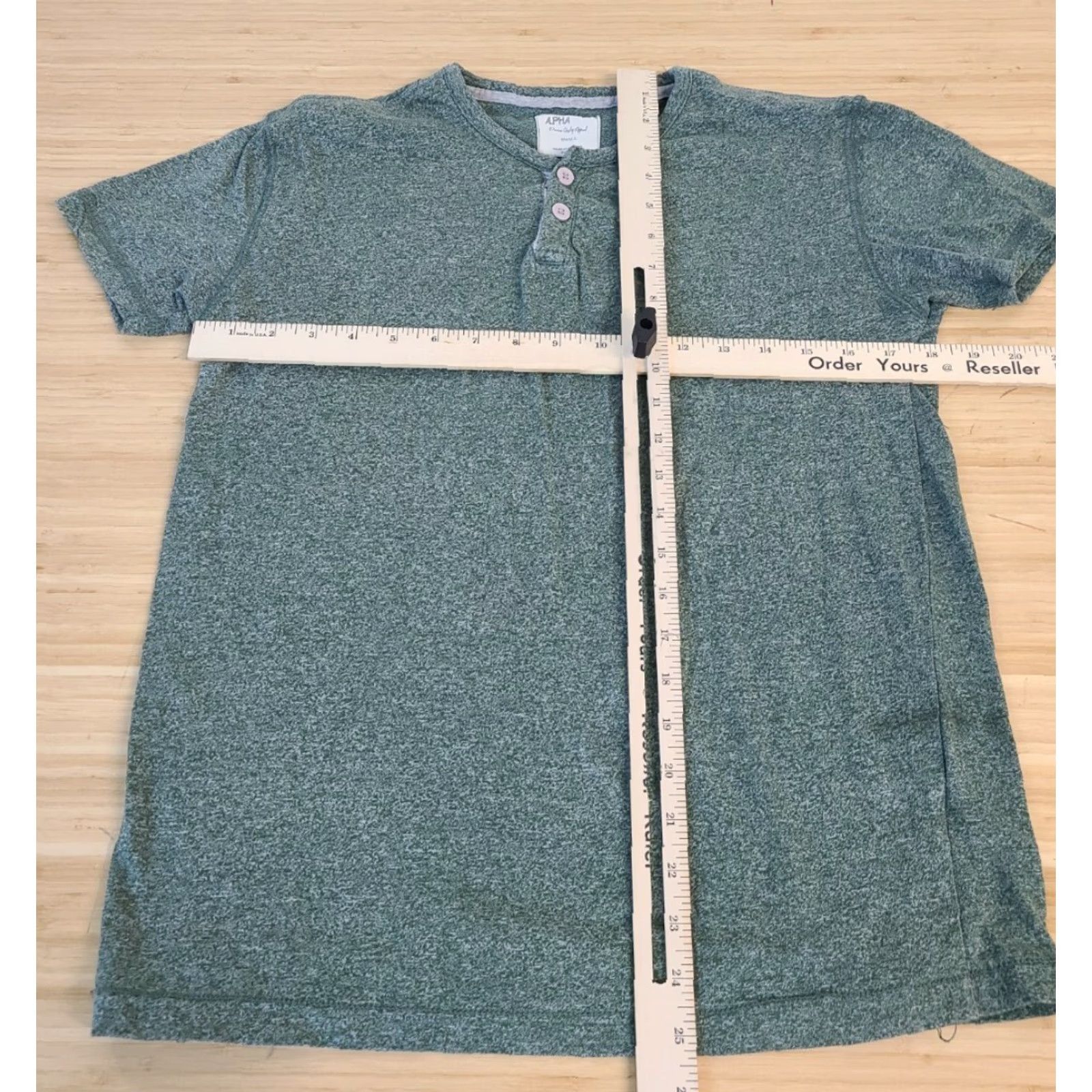 Vintage Alpha Men’s Shirt Men’s Small T-Shirt S Green Banana T-Shirt Mens Shirt Banana Green S Mens Size US S / EU 44-46 / 1 - 3 Thumbnail