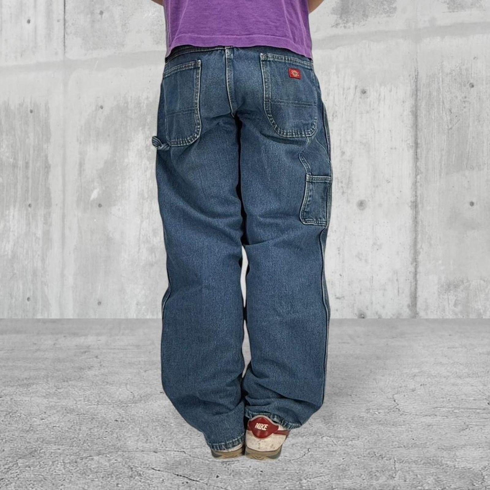 Dickies Vintage baggy dickies carpenter jeans Size US 36 / EU 52 - 3 Thumbnail