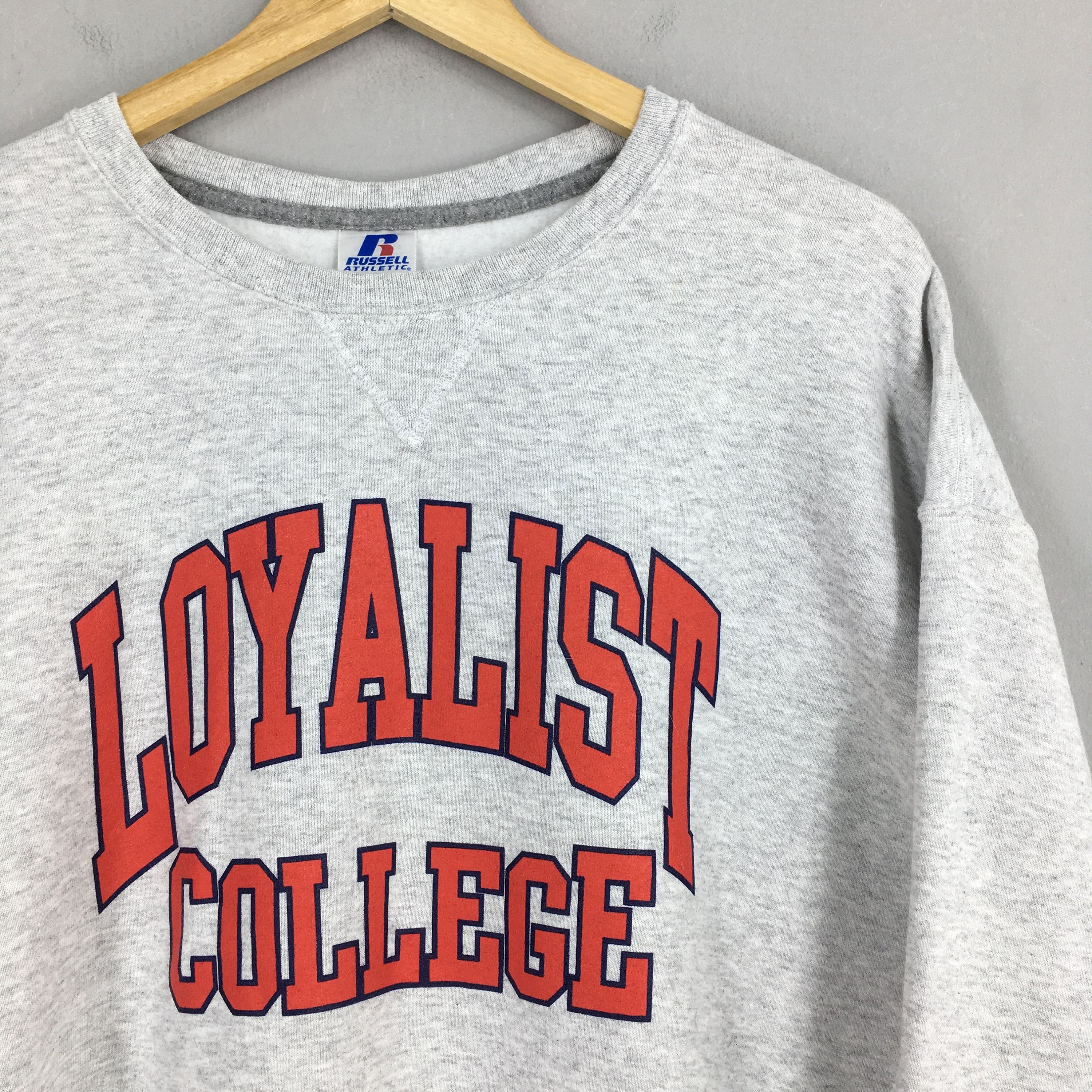 NCAA Vintage Loyalist College Black Sweatshirt XLarge Size US XL / EU 56 / 4 - 2 Thumbnail