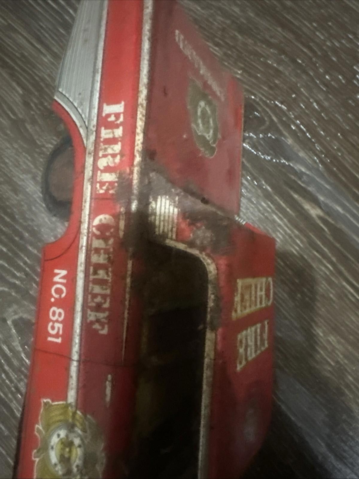 Designer Matchbox No.55/59 Ford Galaxie Fire Chief Rusty Size ONE SIZE - 3 Thumbnail