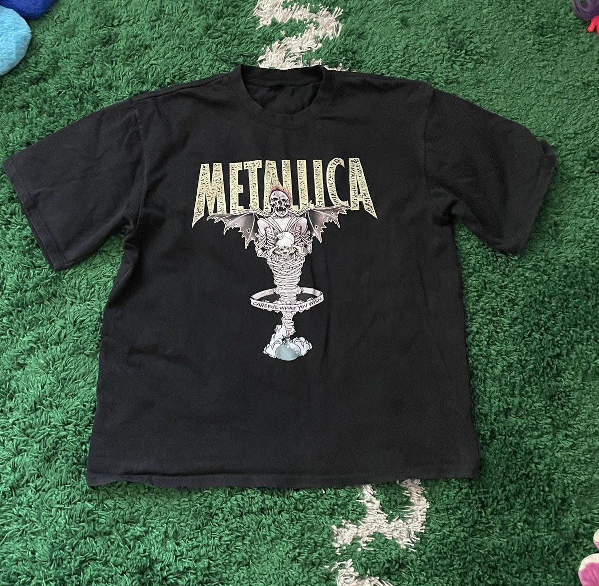 Metallica King nothing pushead careful wish oversized rock bootleg Size US XL / EU 56 / 4 - 2 Thumbnail