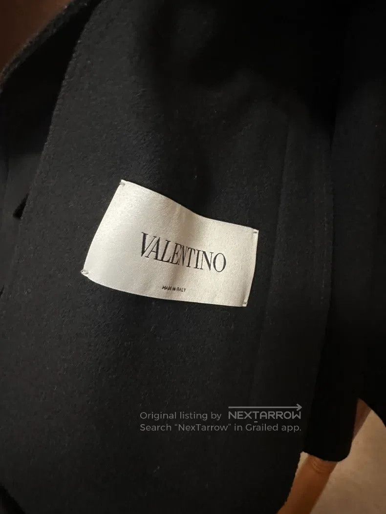 Valentino Valentino Wool double-breasted porch coat Size L / US 10 / IT 46 - 4 Thumbnail