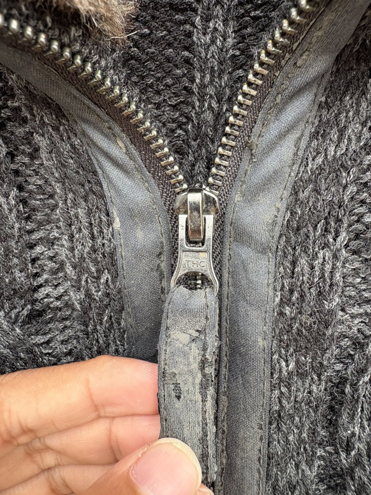 Japanese Brand Mossio Knitwear Fur Jacket Japanese Brand Size US M / EU 48-50 / 2 - 10 Thumbnail