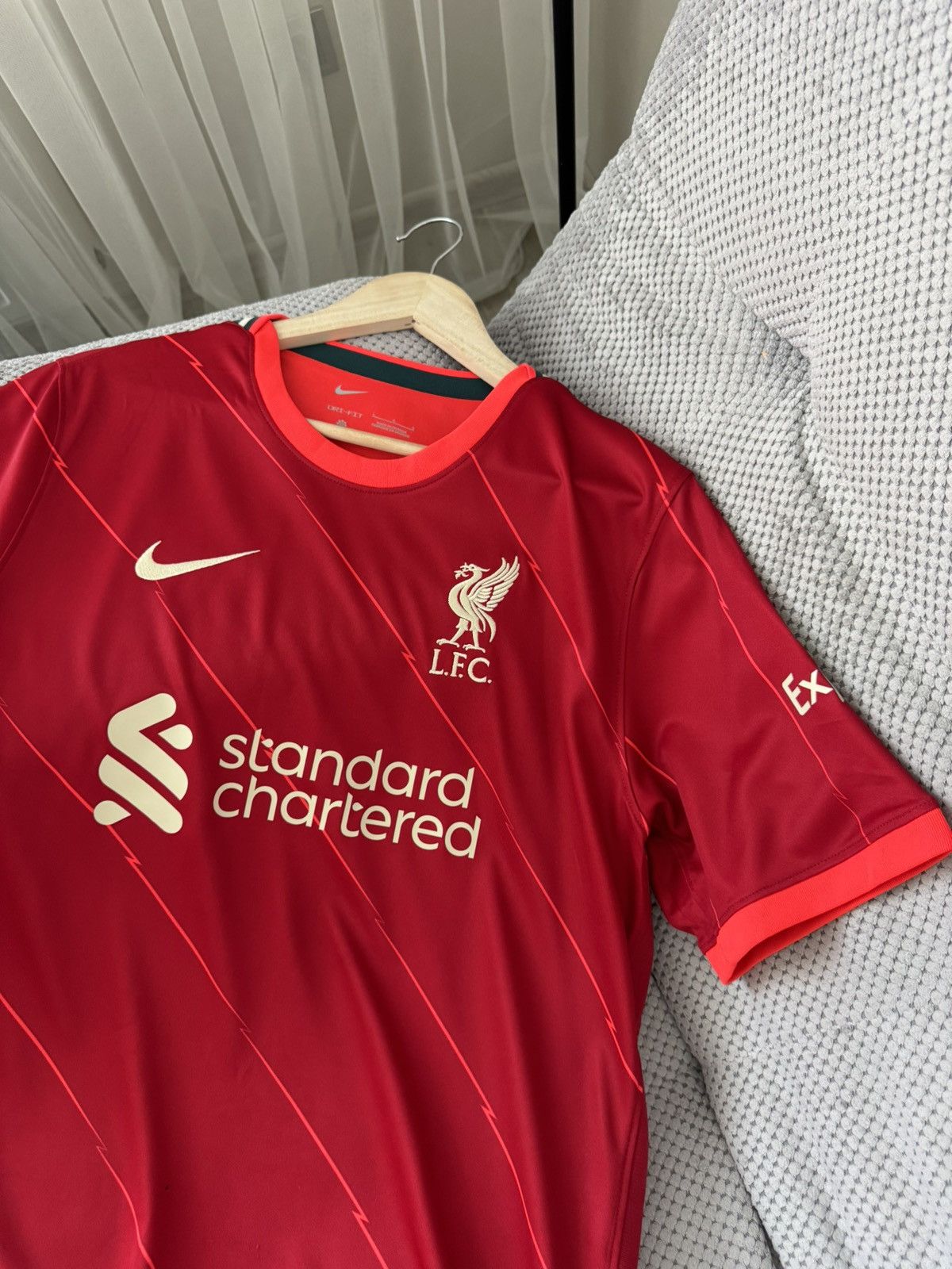 Nike Liverpool Premier League 2021 2022 Home Jersey